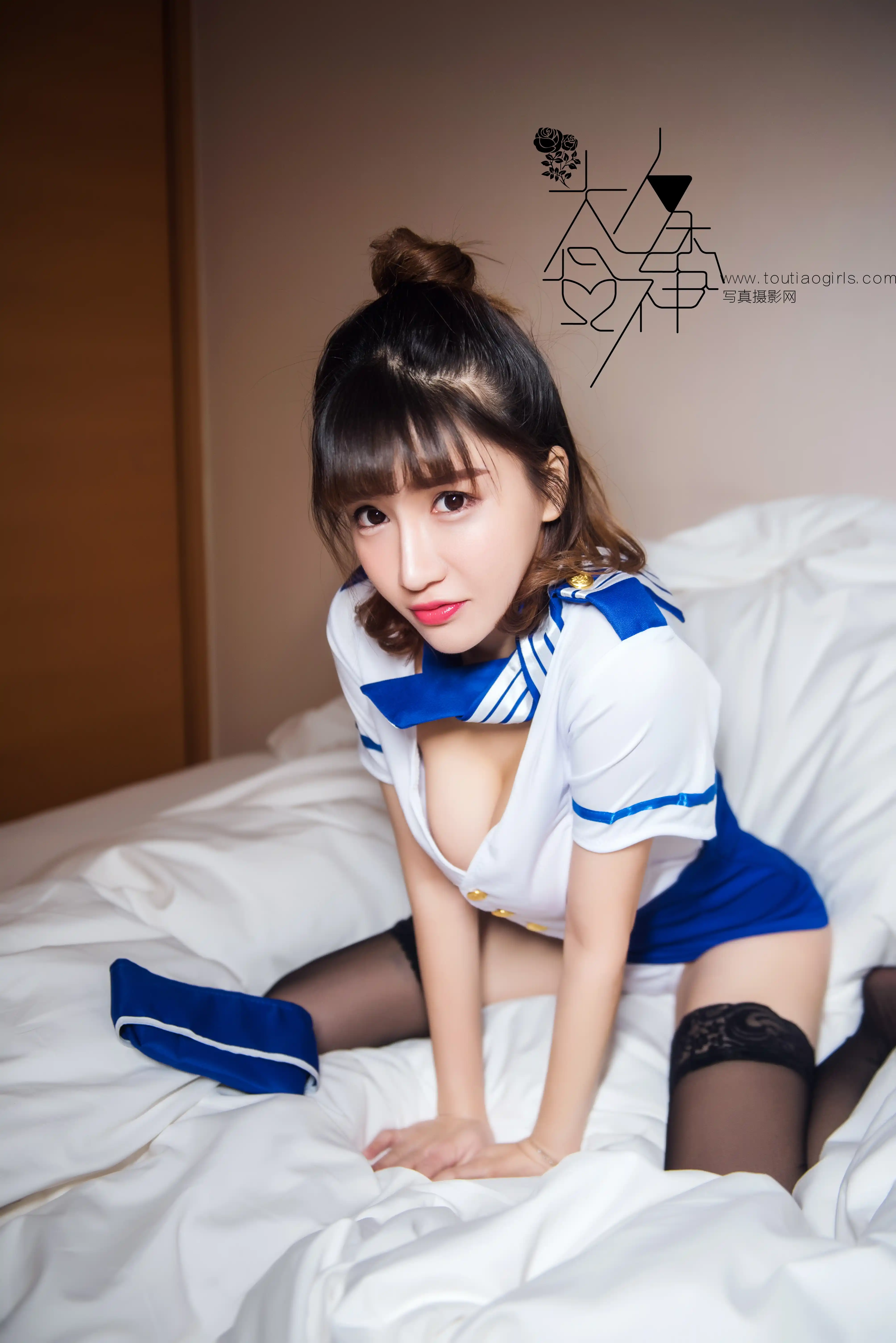TouTiao头条女神 2016.11.06 NO.178 空姐制服-郭美美 [18P-186M] - 第2张