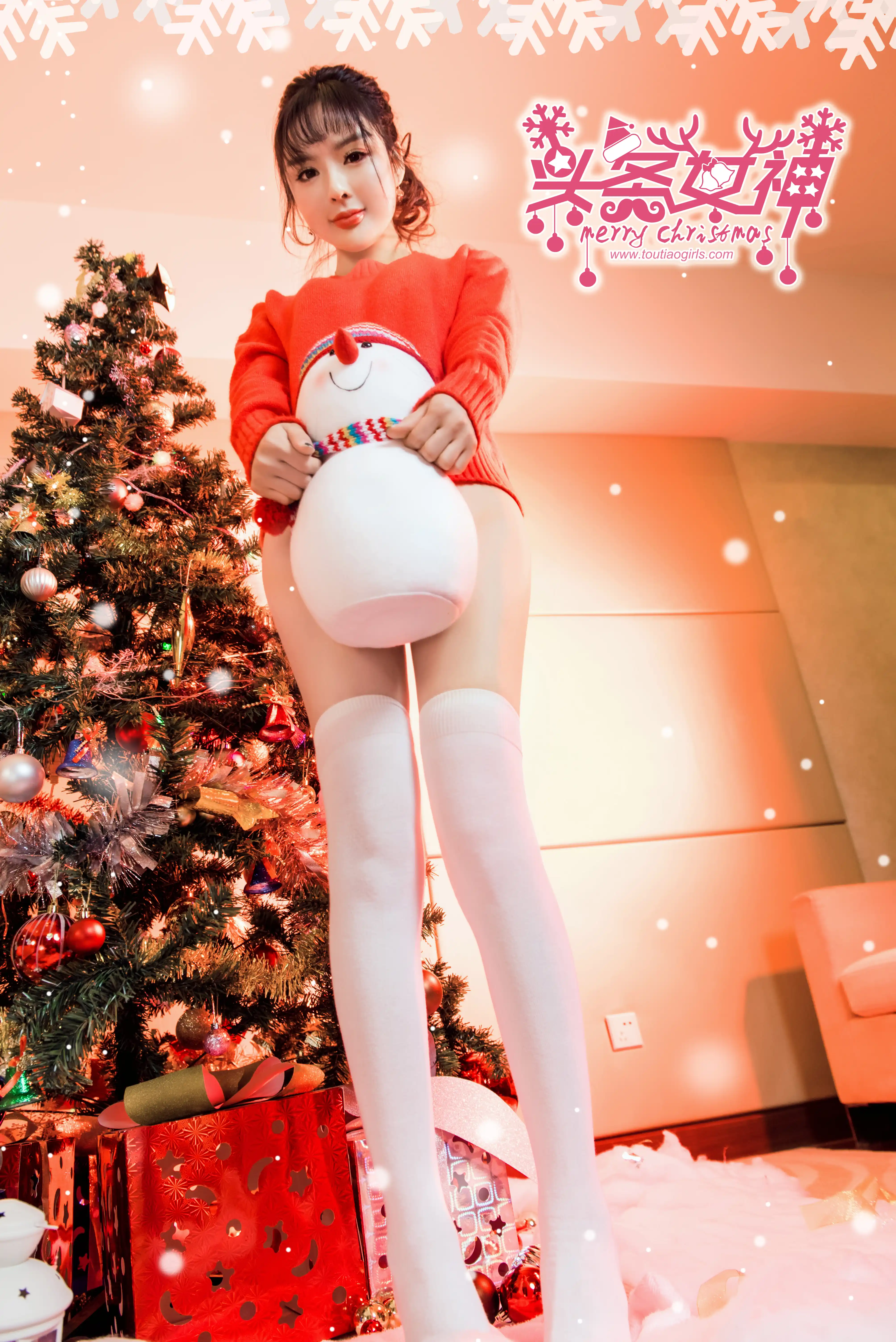 TouTiao头条女神 2017.12.25 No.515 周熙妍白甜快乐时光 [26+1P-320M] - 第2张