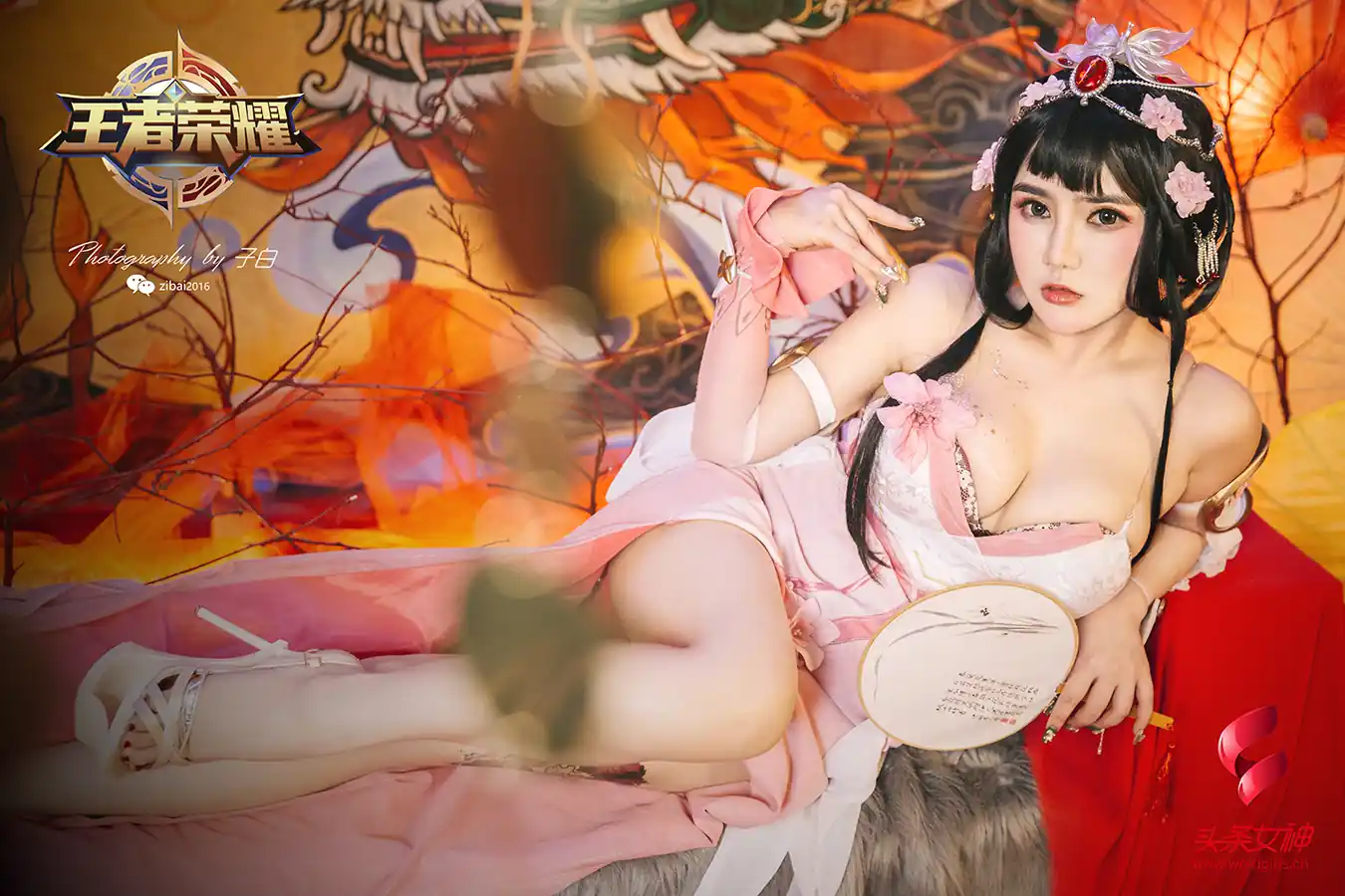 TouTiao头条女神 2019.03.08 NO.022 王者甄姬 温心怡 - 第2张