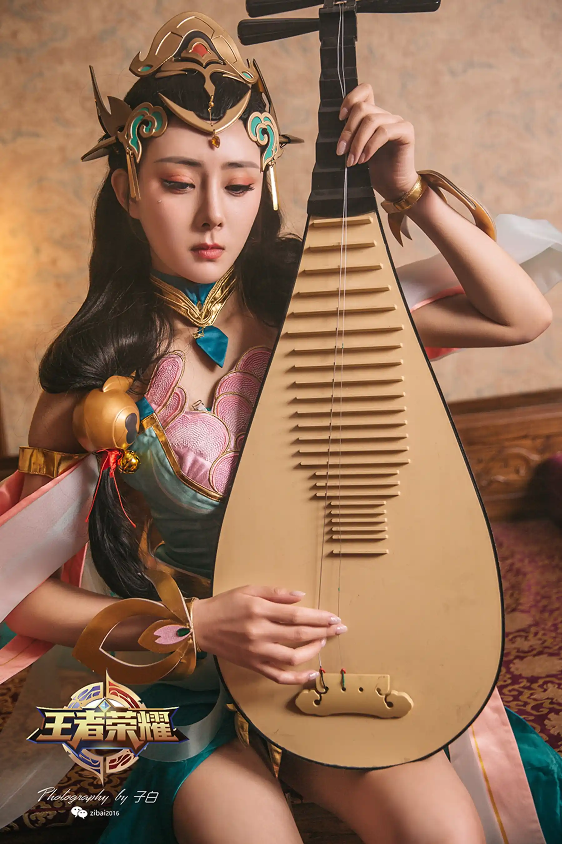 TouTiao头条女神 2019.04.17 莫晓希 王者荣耀杨玉环COS - 第4张