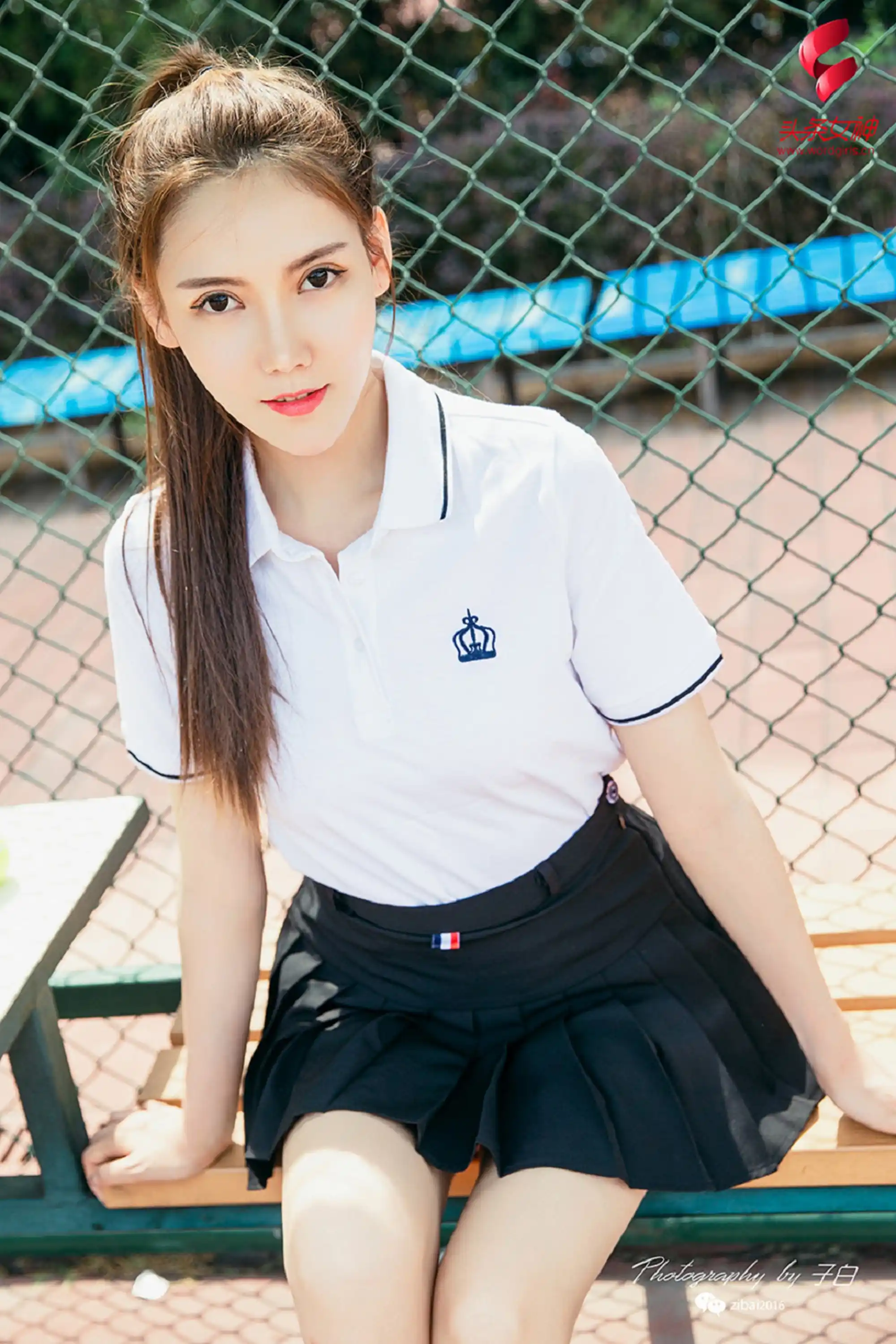 TouTiao头条女神 2019.07.13 莎伦 我是网球美少女 - 第2张