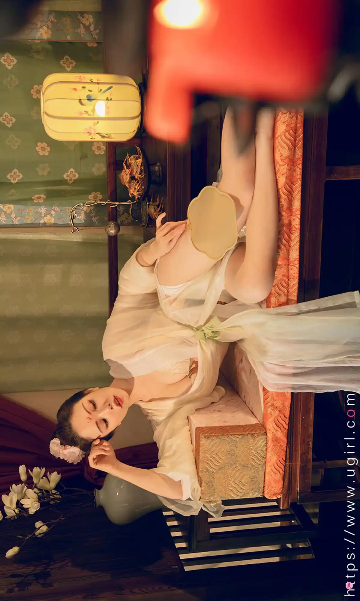 [Ugirls爱尤物] No.1923 妮小妖 花满月夜 [35P+40.8MB] - 第3张