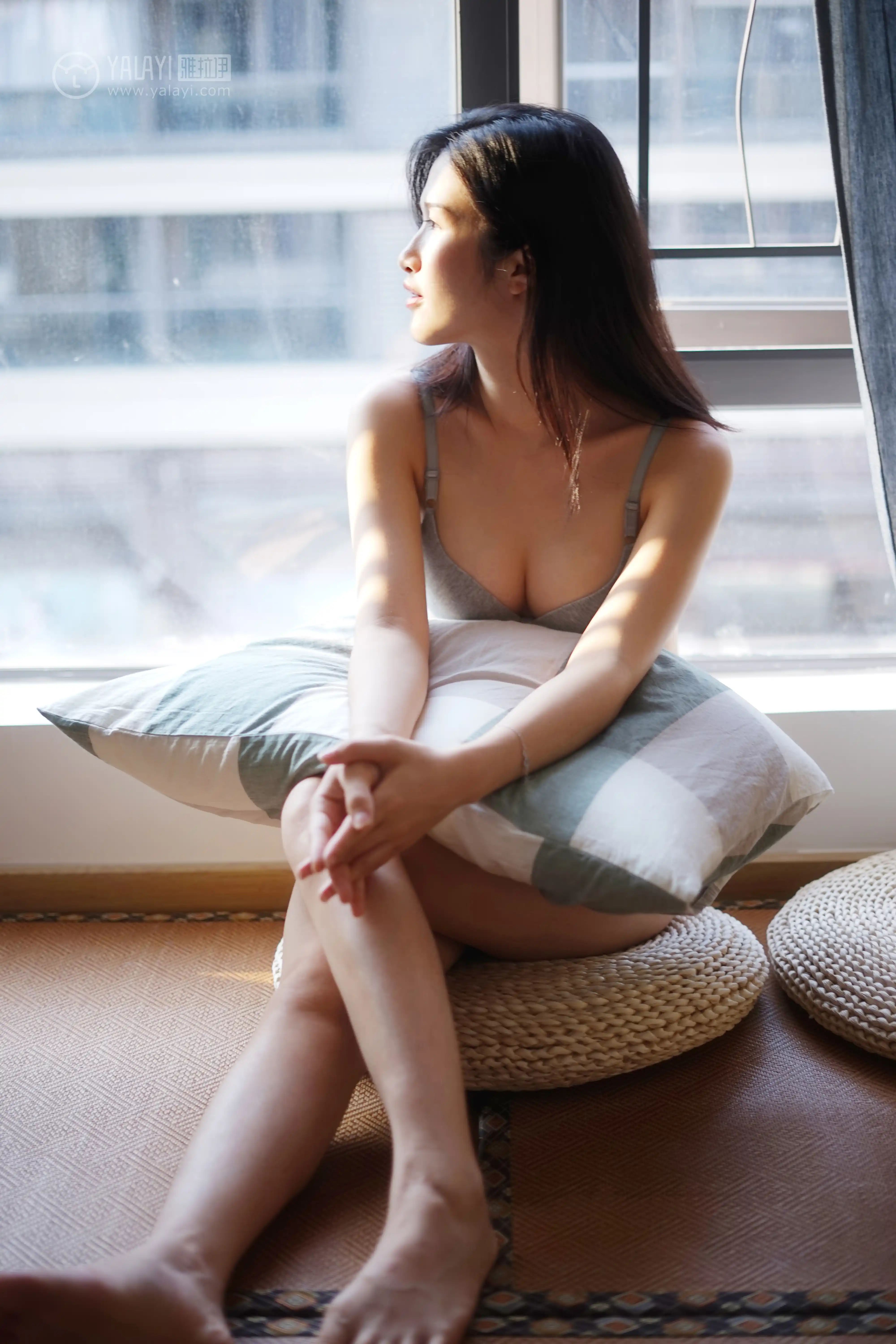 YALAYI雅拉伊 2019.05.06 NO.096 灰色渐白 塔塔 [42P334M] - 第4张