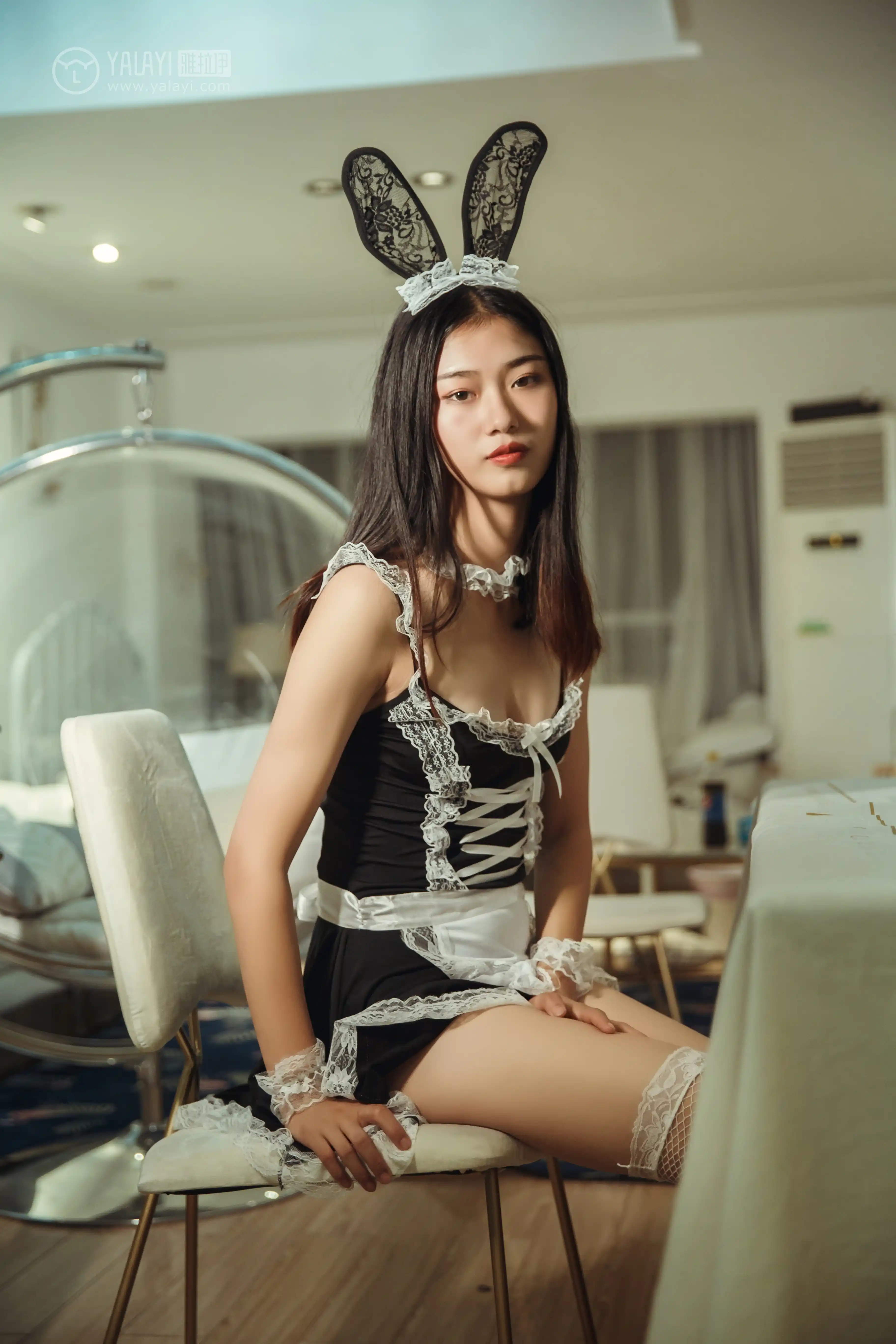 YALAYI雅拉伊 2019.05.06 NO.125 兔儿御姐 和风 [47P517M] - 第3张