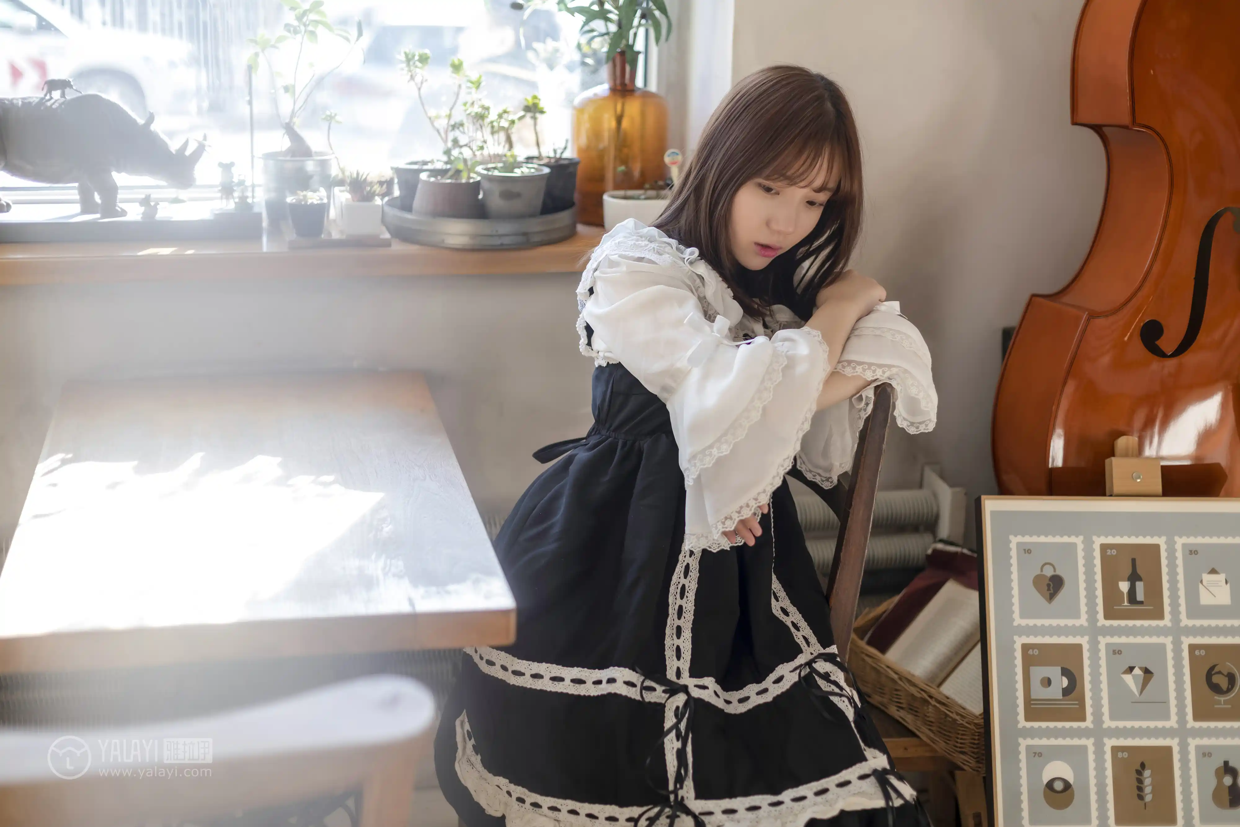YALAYI雅拉伊 2019.05.06 NO.219 半糖洛丽塔 刘开心 [44P316MB] - 第3张