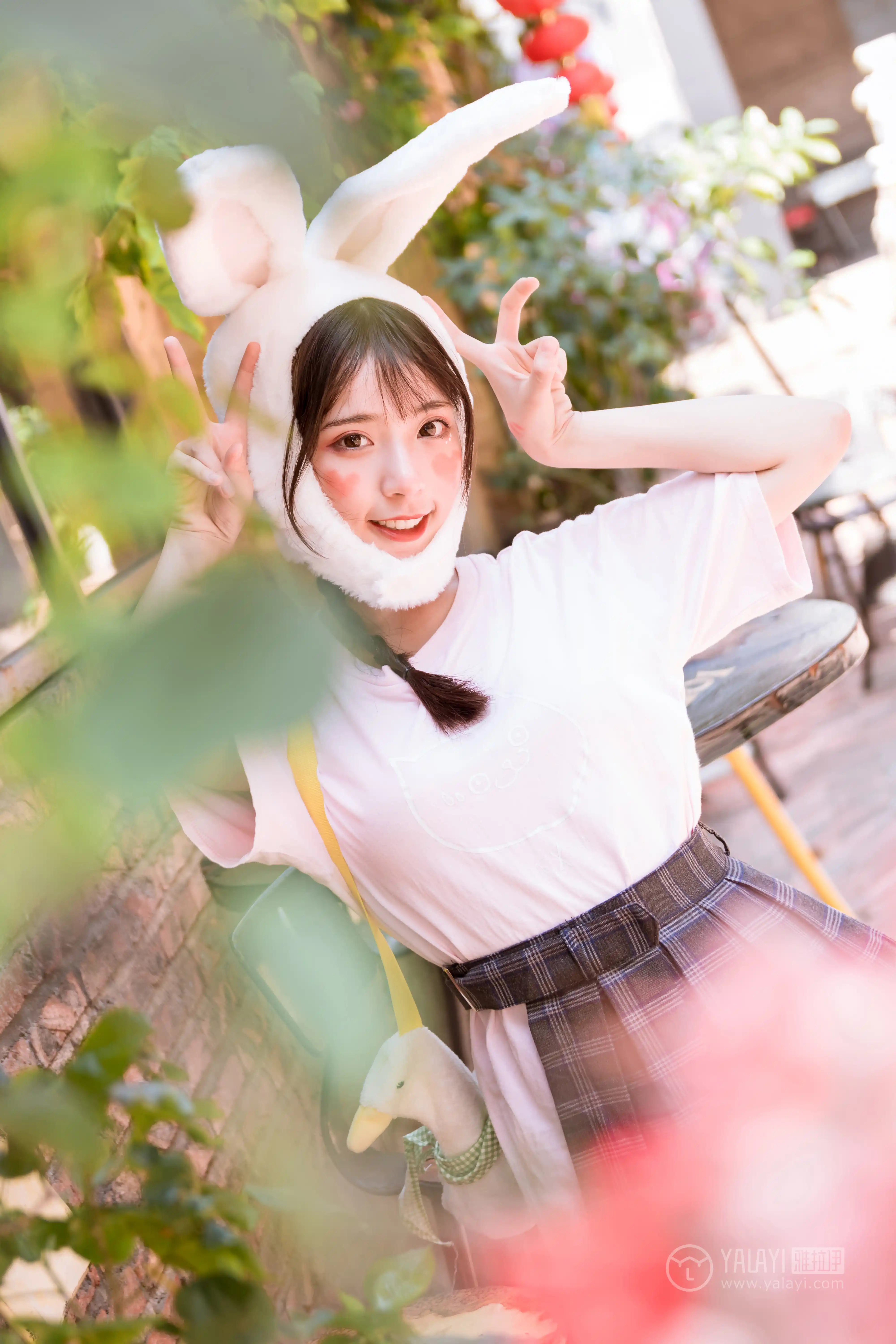 YALAYI雅拉伊 2019.05.06 NO.251 小兔子乖乖 阿橙 [42P404M] - 第2张