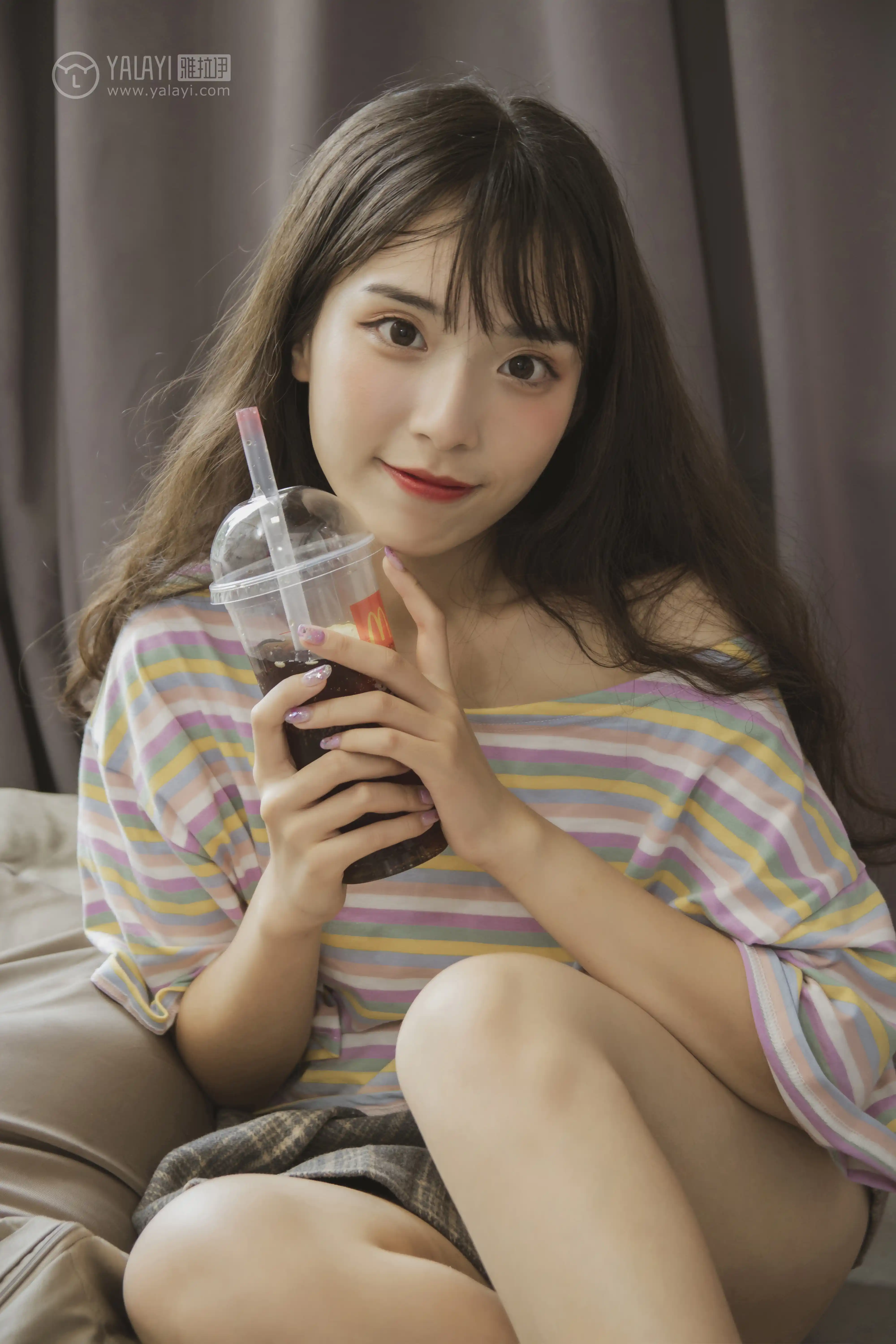 YALAYI雅拉伊 2019.05.06 NO.340 氧气女孩 阿橙 - 第3张