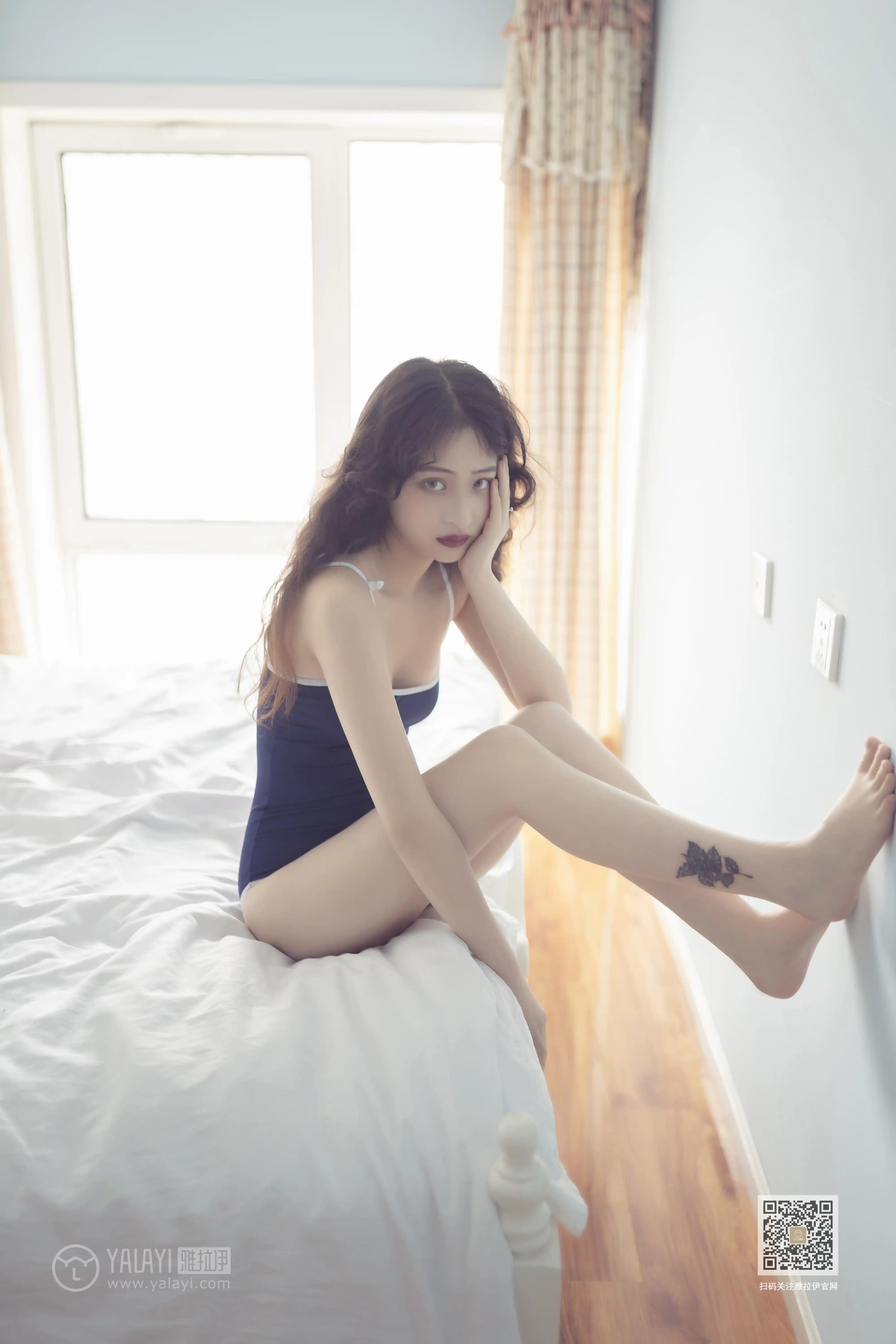YALAYI雅拉伊 2019.05.06 NO.399 似海酷雪如水 西子 - 第2张