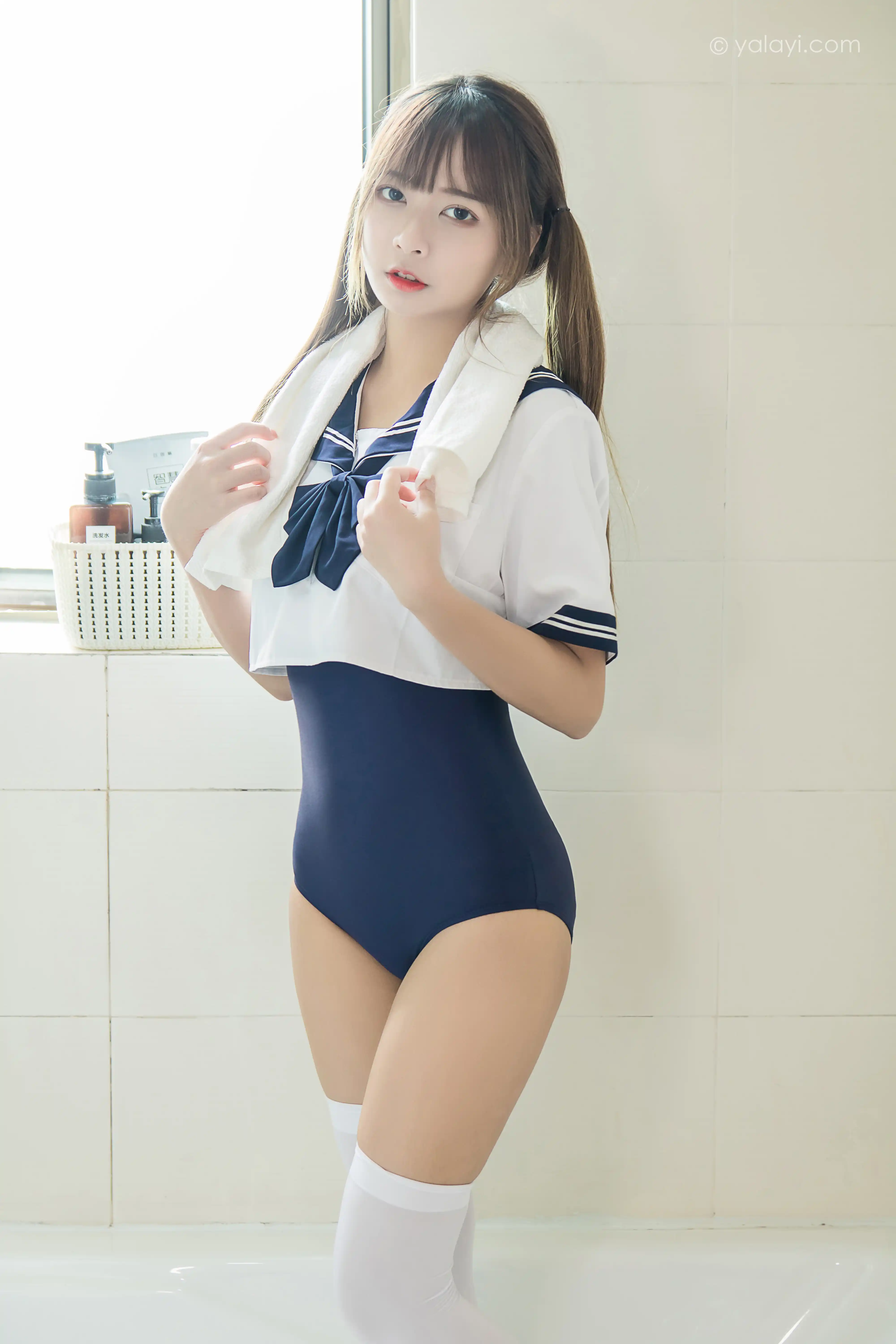 YALAYI雅拉伊 2020.08.01 NO.681 阿禾《少女的夏天》[48P+1P387M] - 第2张