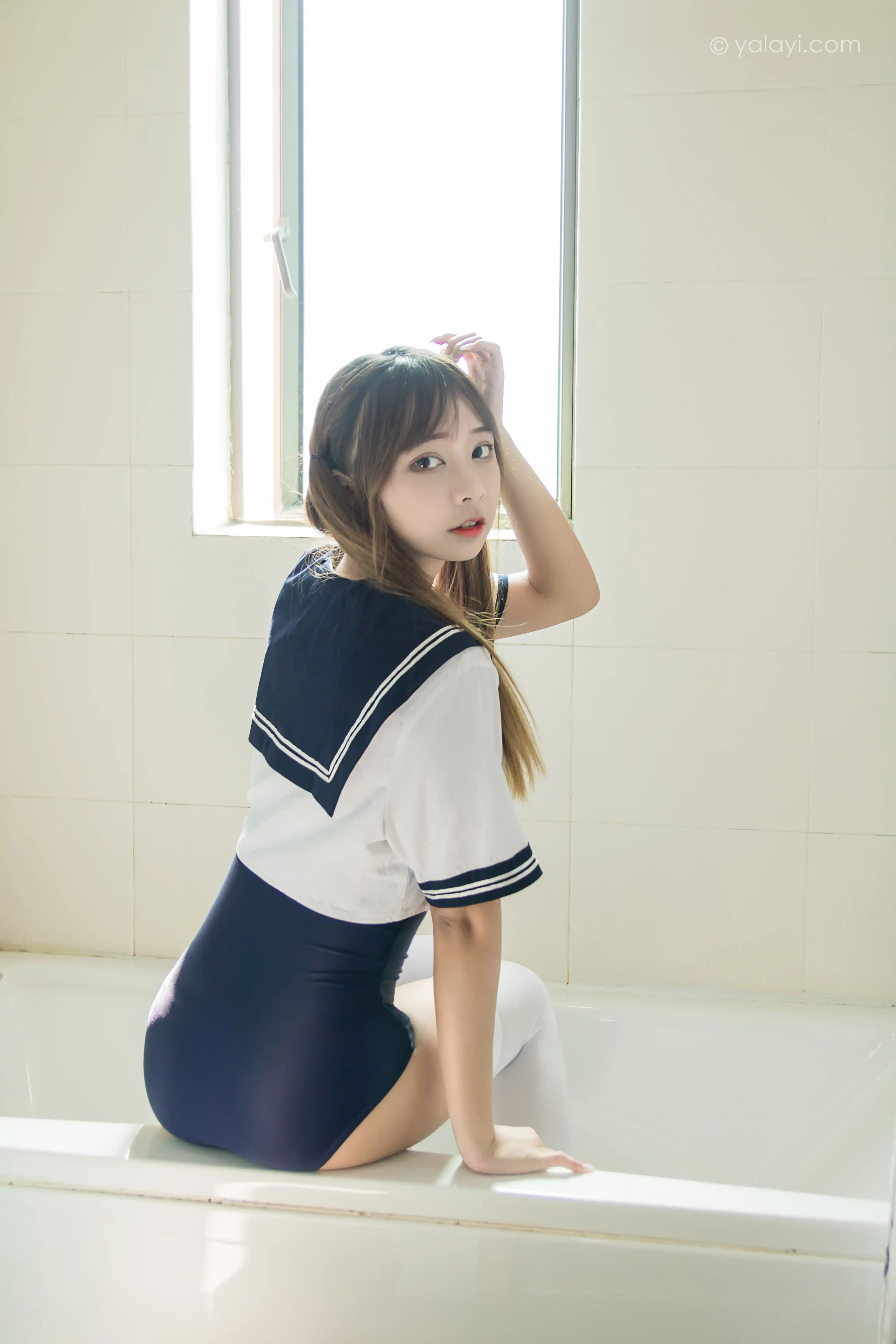 YALAYI雅拉伊 2020.08.01 NO.681 阿禾《少女的夏天》[48P+1P387M] - 第4张
