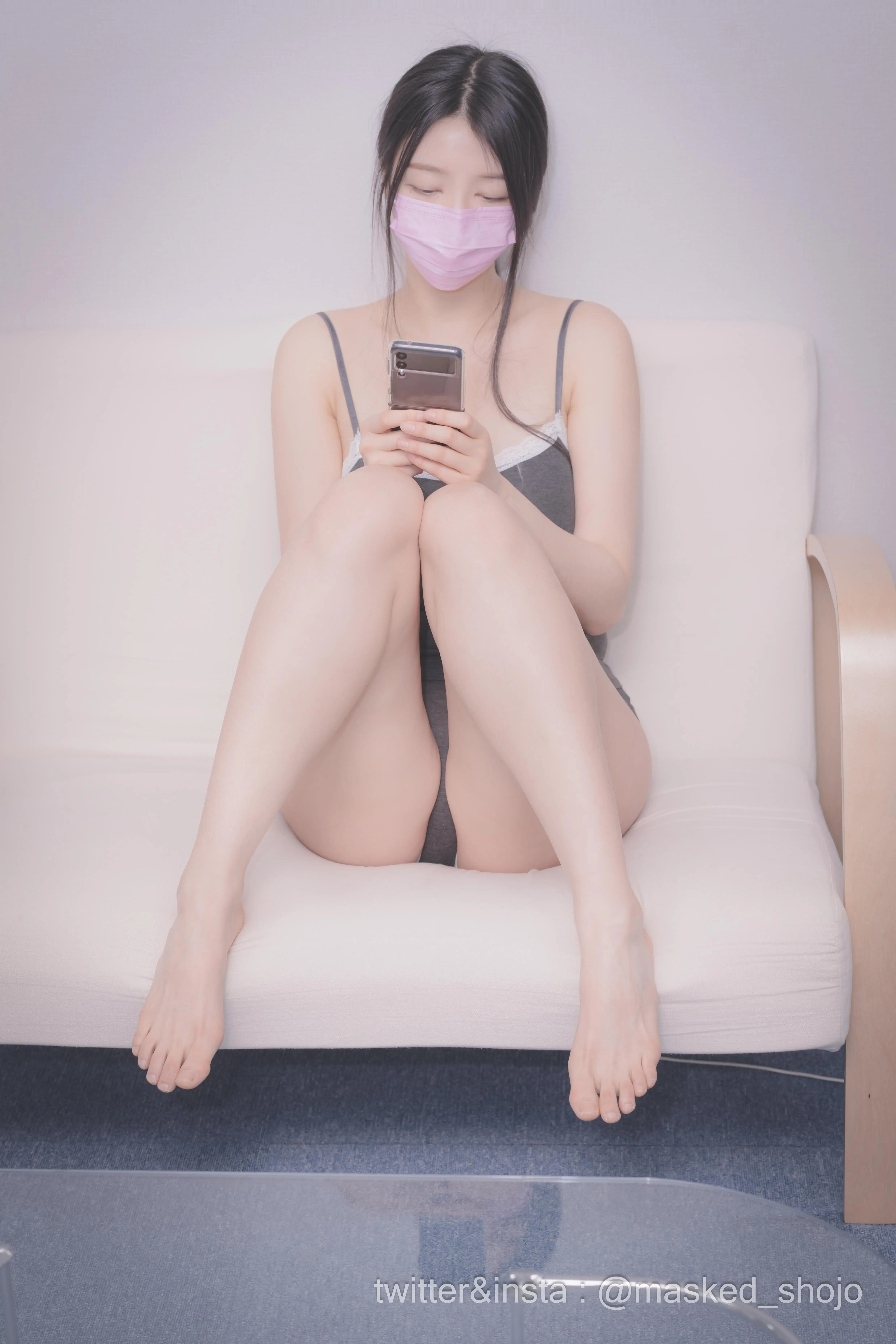 Patreon NO.083 Masked Shojo NO.07 The big tits girl [40P 153MB]