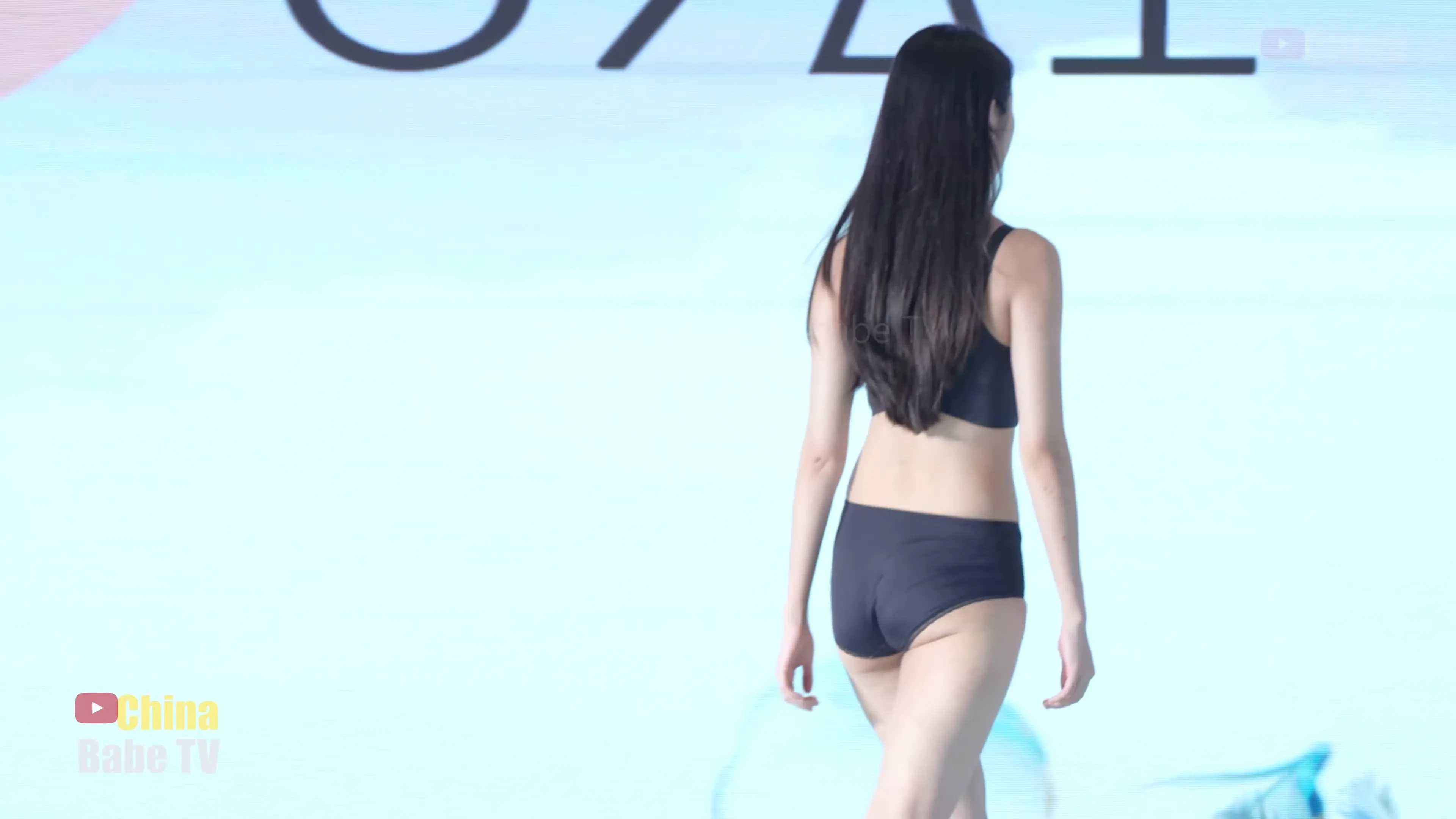【4K】 熱門推薦-2024中山城模集公主内衣秀（C位橫屏特寫版 ）  69Lingerie Show Look - 쌍비 미인 속옷 쇼 [1V] - 第4张