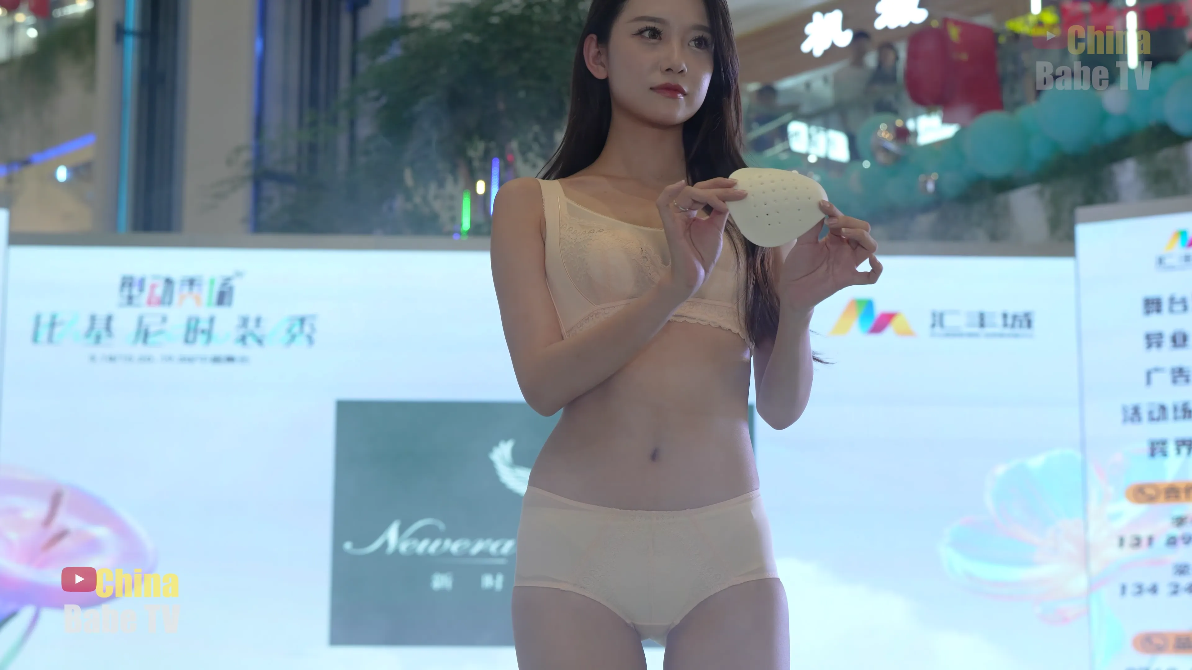 【4K】橫屏 - 2024新時代女王純棉  雙人内衣秀特寫版 - Double Lingerie Show 더블 속옷 쇼 [1V]