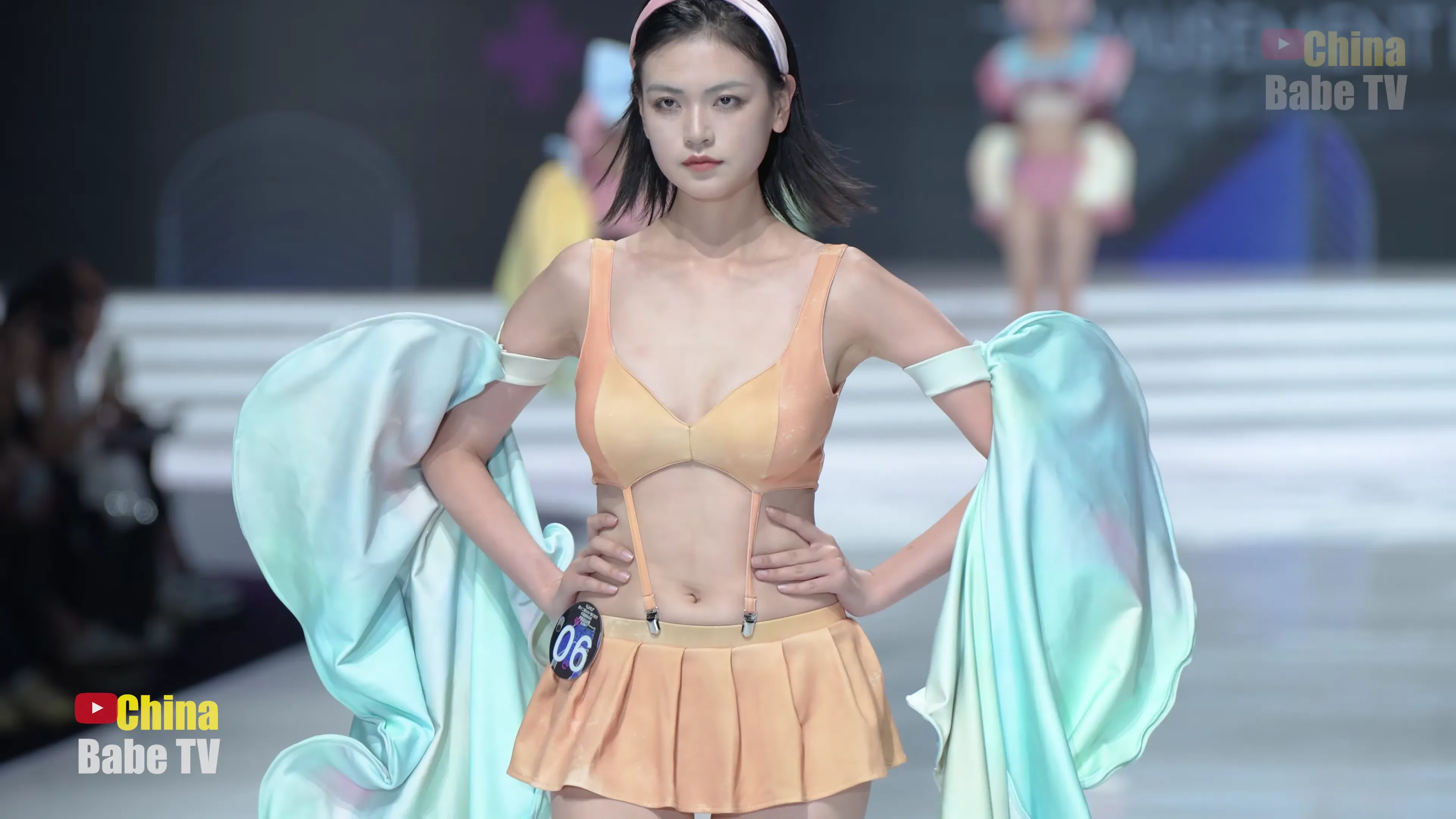 【4K】特寫版-2024深圳SIUF魅力東方設計大賽内衣秀-二-（結合版）- China Underwear Design Competition64 - 속옷 디자인 대회 [1V]