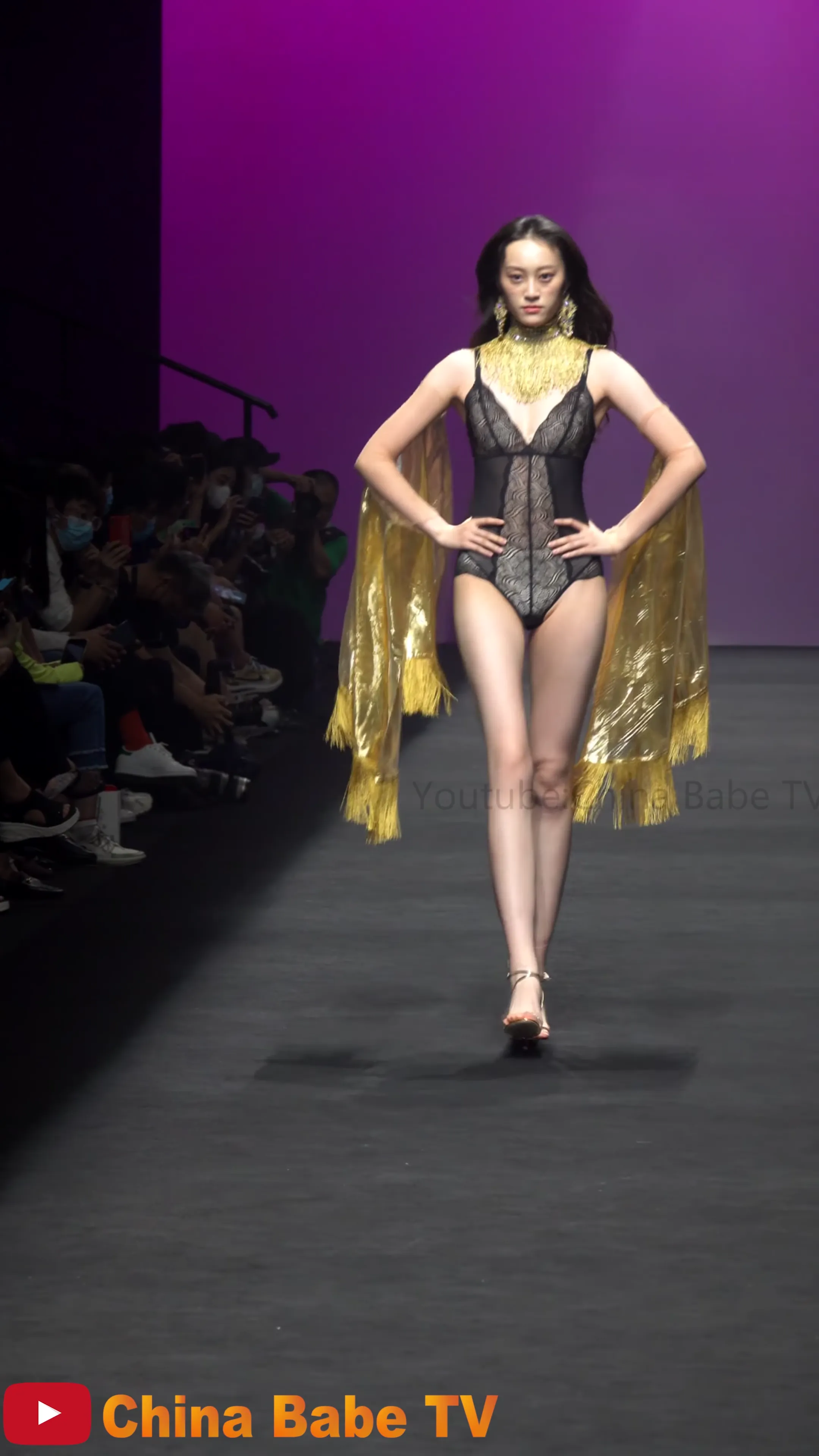 【4K】2016南京大學生時裝周Part1（新疆萊尼專場高叉內衣秀）Nanjing University Fashion Week [1V]