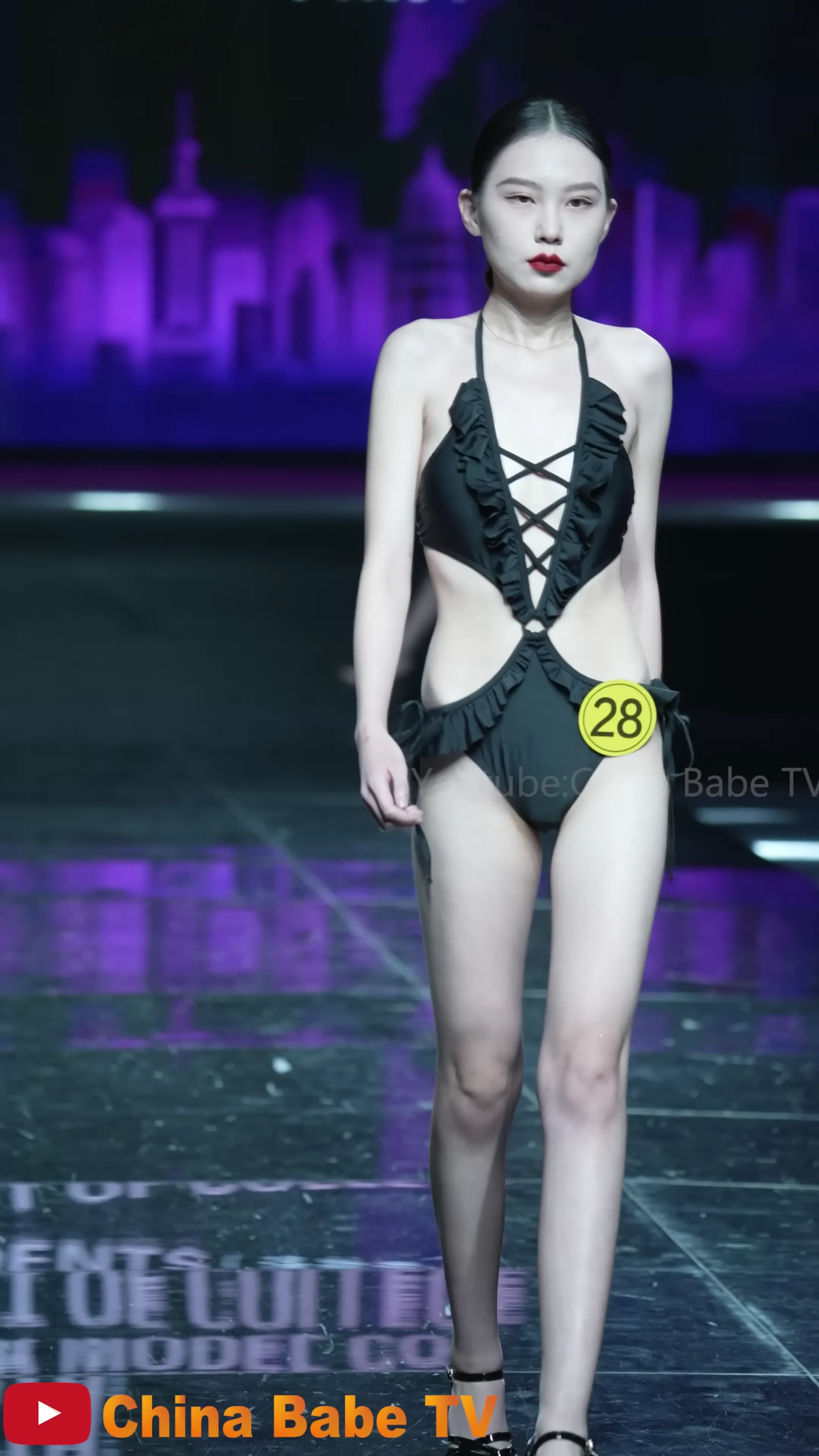 【4K】2021水貝灣中國大學生時裝周-三點式內衣比基尼泳裝秀China University Fashion Week.SZ [1V] - 第3张