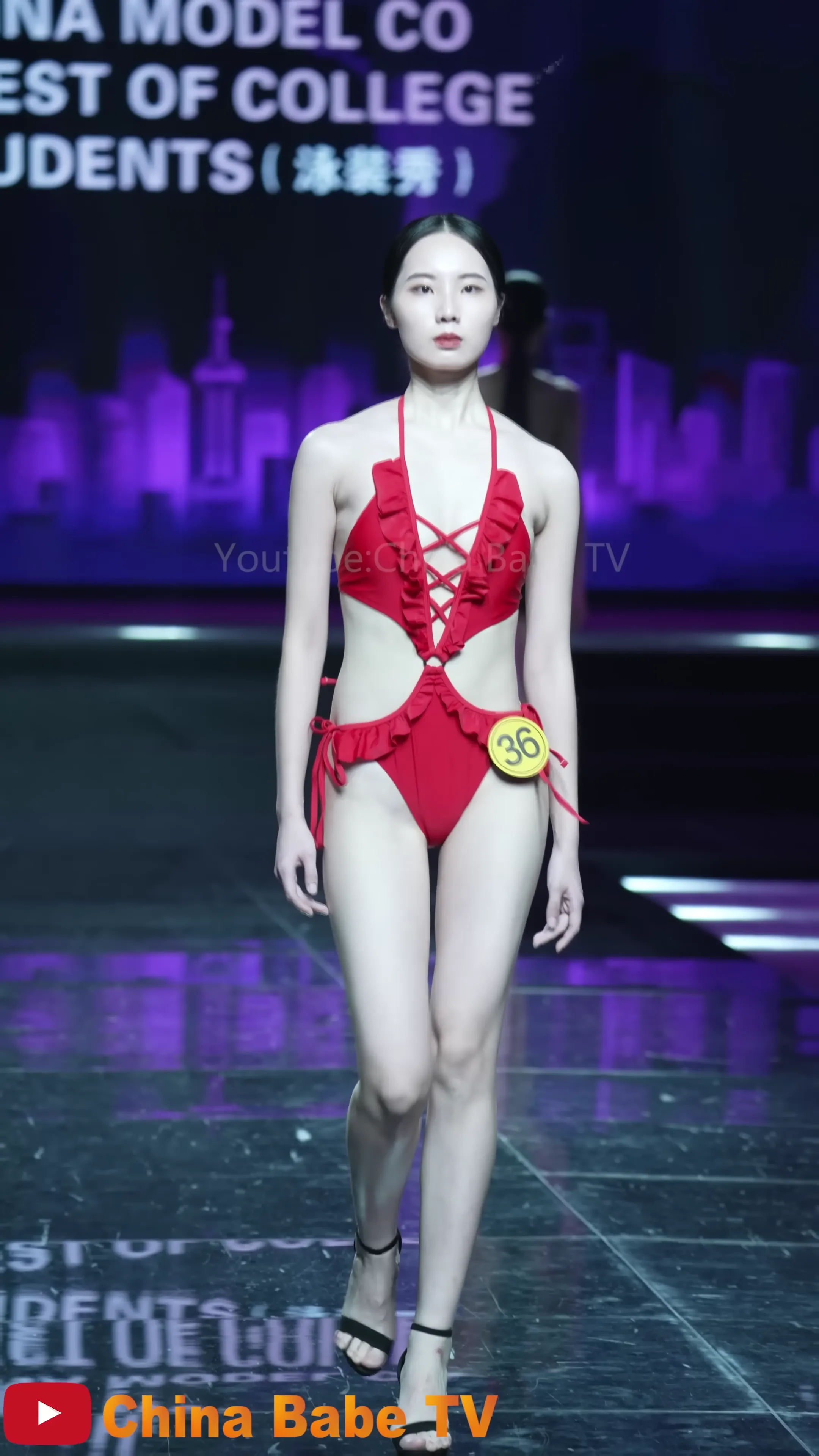 【4K】2021水貝灣中國大學生時裝周-三點式內衣比基尼泳裝秀China University Fashion Week.SZ [1V]
