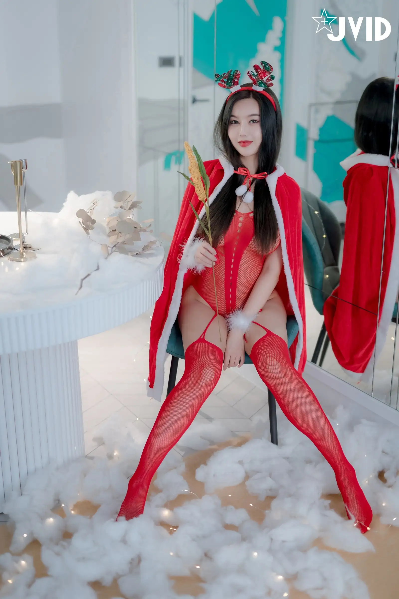 JVID NO.700 木木森-性感圣诞派对 [234P1V1.18G] - 第3张