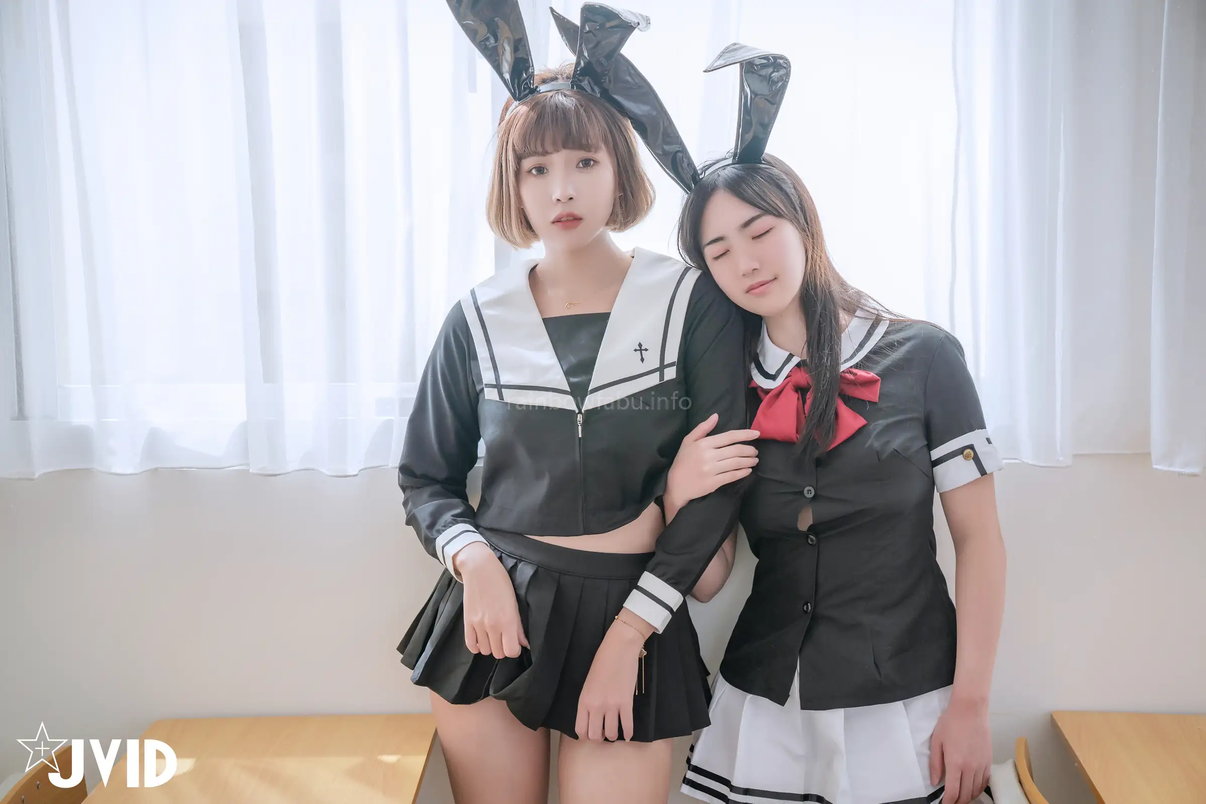 JVID NO.1204 果宝宝 & 叶思敏 萌兔学园 [207P1V 1.67GB] - 第3张