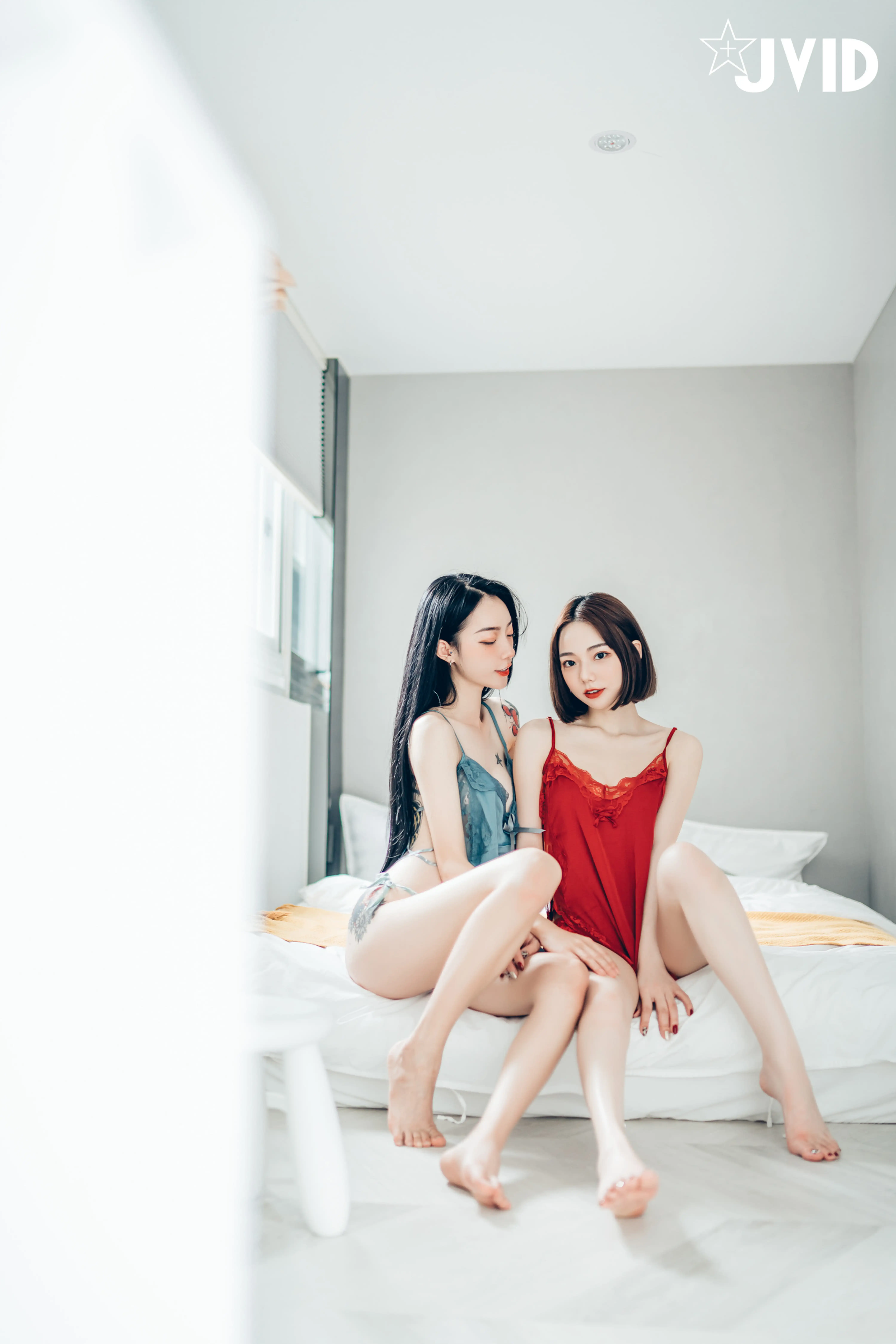 JVID NO.540 和女神姊妹過情人節 飄飄x啾啾 [159P 1.32GB] - 第5张