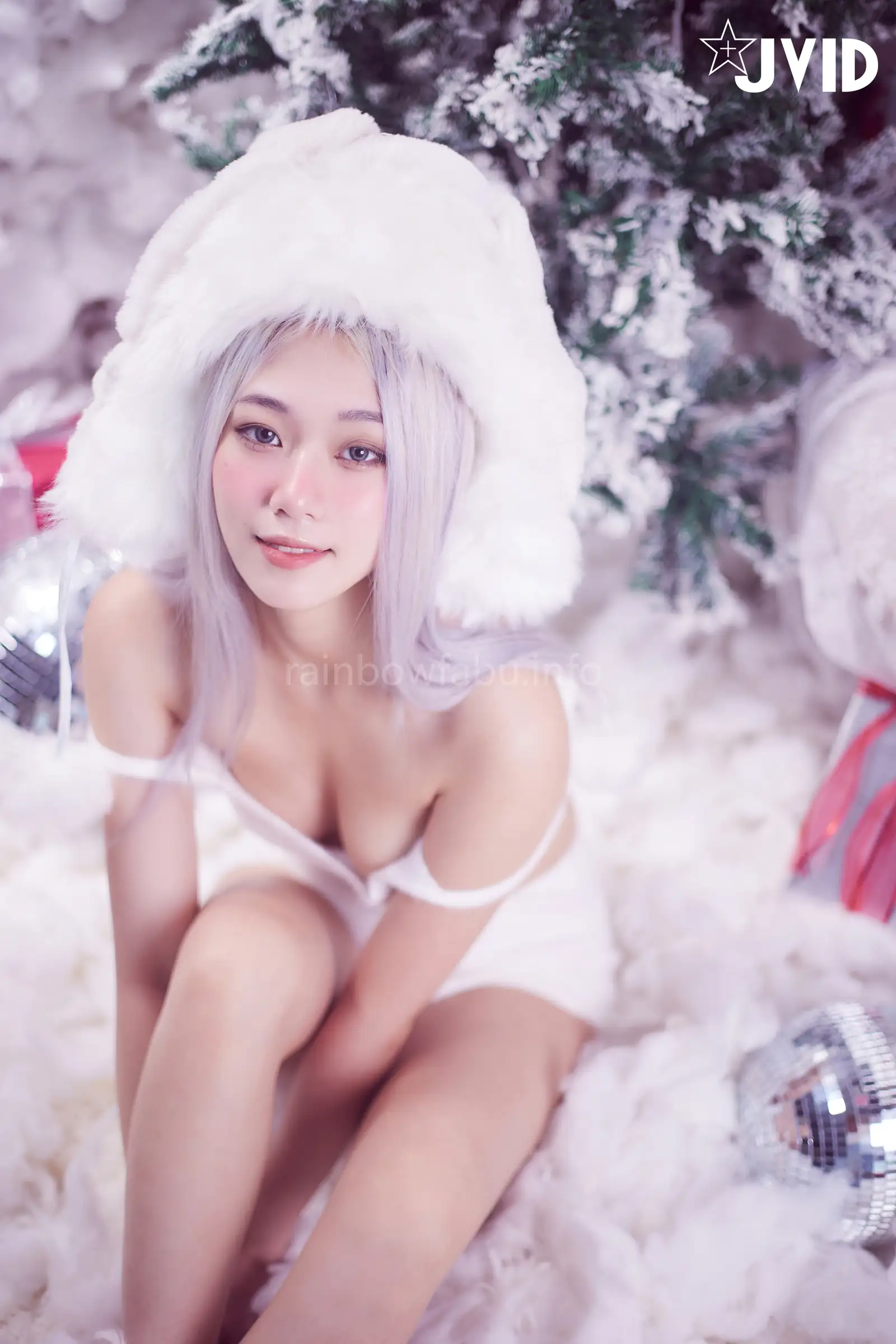 JVID NO.1205 Verna 陪你度过圣诞寒冬 [124P1V 597MB]