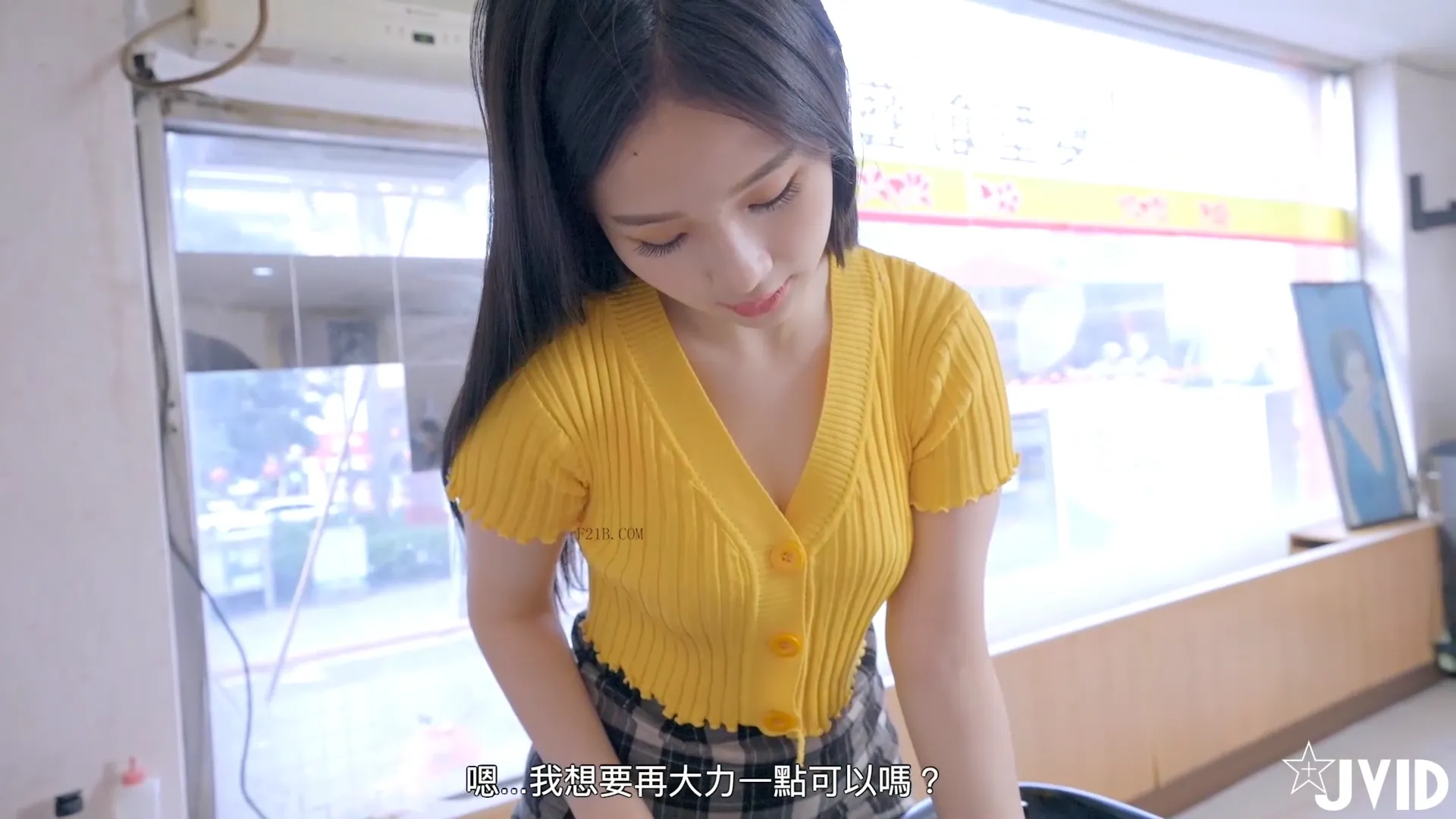 超顶JVID高颜值SSS级甜美女神▌婕咪 ▌淫乱剪痴女来袭 肉食系美少女开业中美容室绝顶射精146P1V【水印】 - 第7张