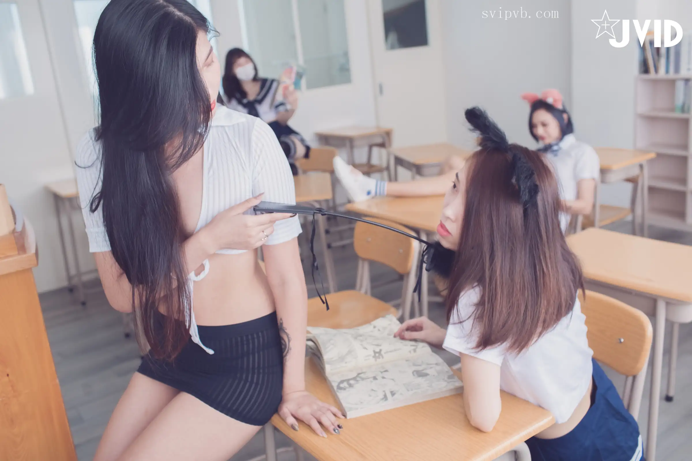 JVID – 4女无码实战春节巨献强力推荐，星期二是全裸上课日 84P1V - 第2张