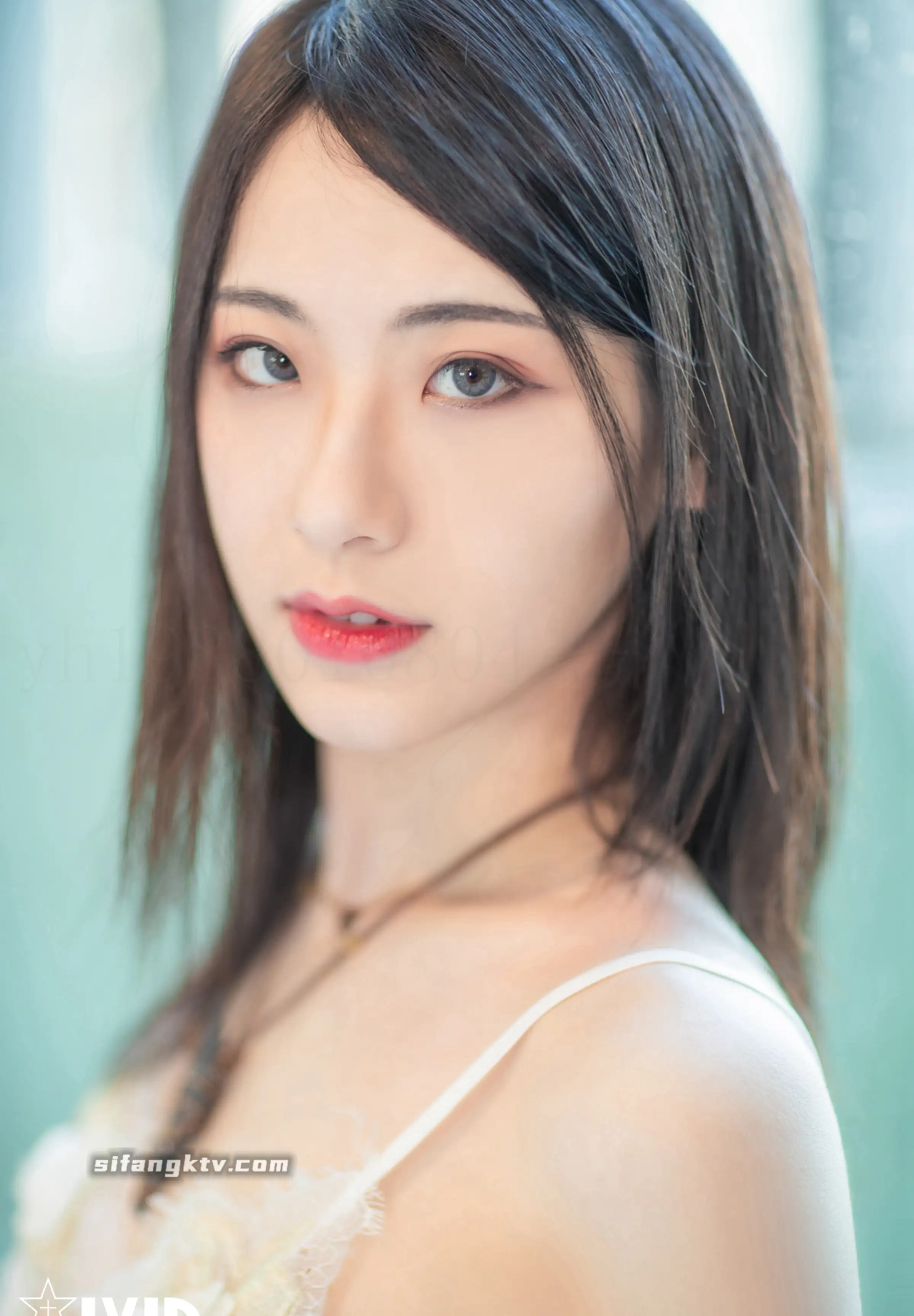 JVID 最新精致女神（阿黎）全裸露点，白蕾丝睡衣 119P1V