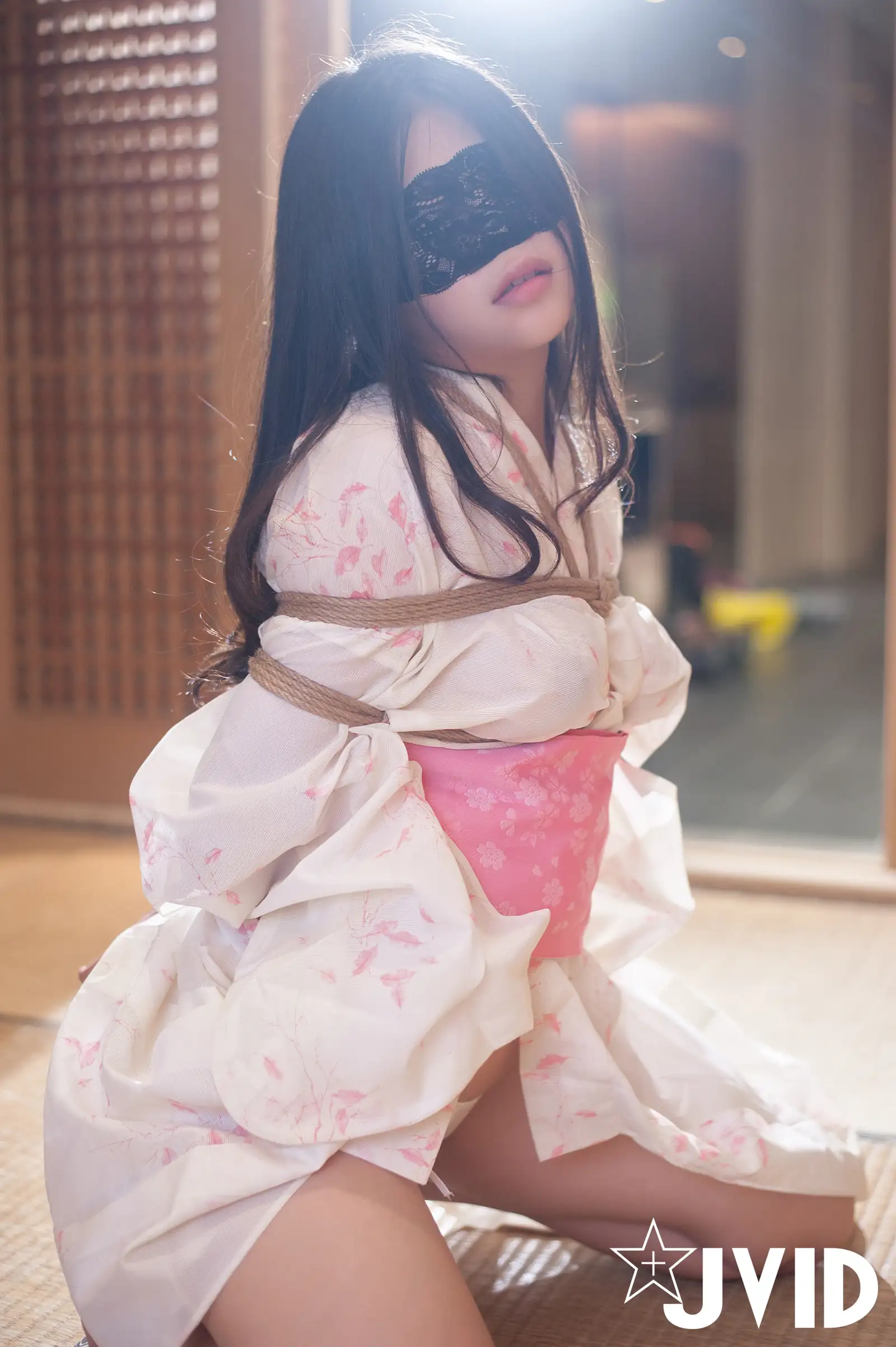 JVID 顶级大尺度〗极品美乳女神『掉掉』日式浴衣紧缚凌辱调教电击按摩棒の无限冲击 41P1V