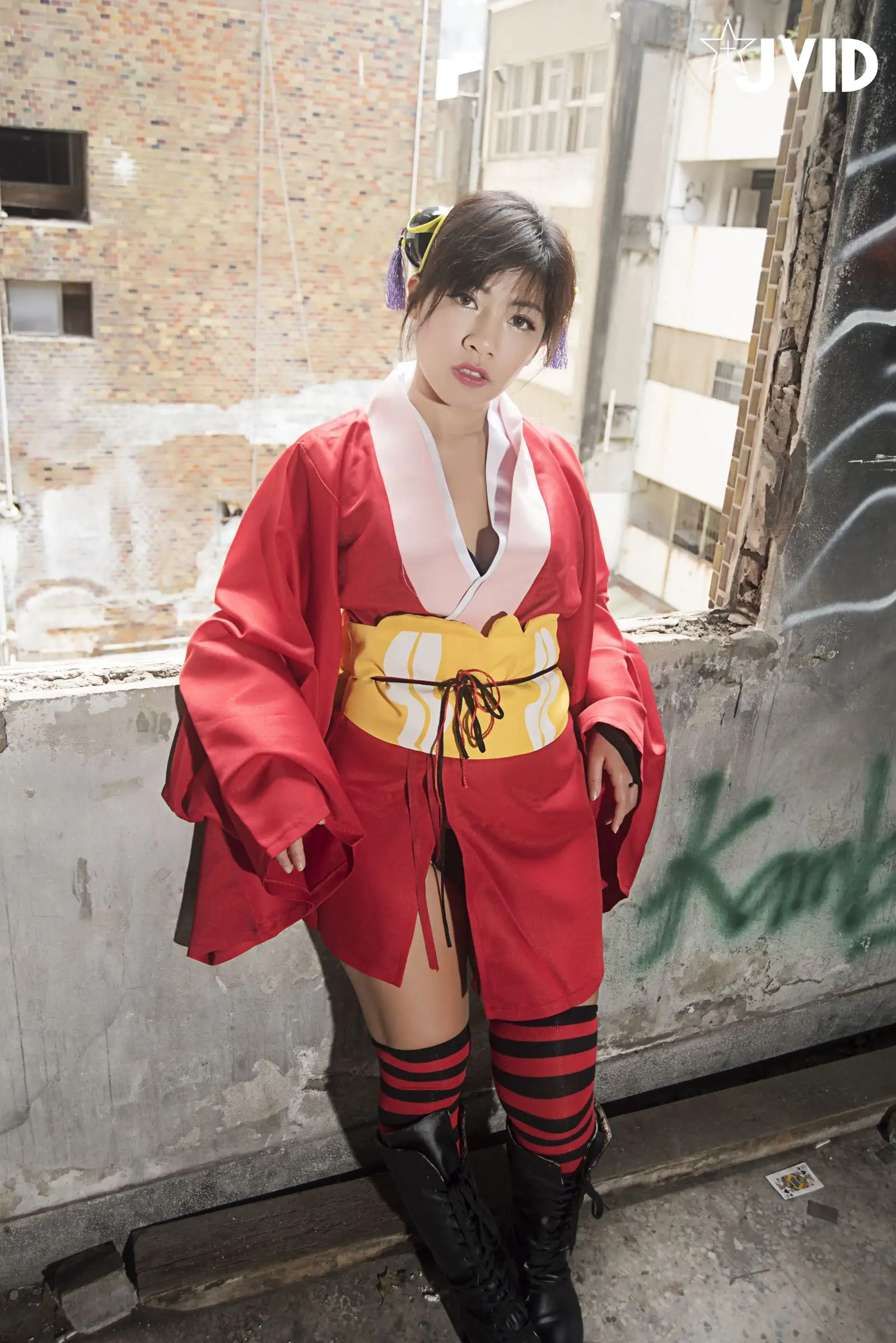 JVID - 稀缺绝版极品女神幻想崩坏『神乐』完美COS银魂全裸色诱魅惑高清私拍 187P1V - 第1张