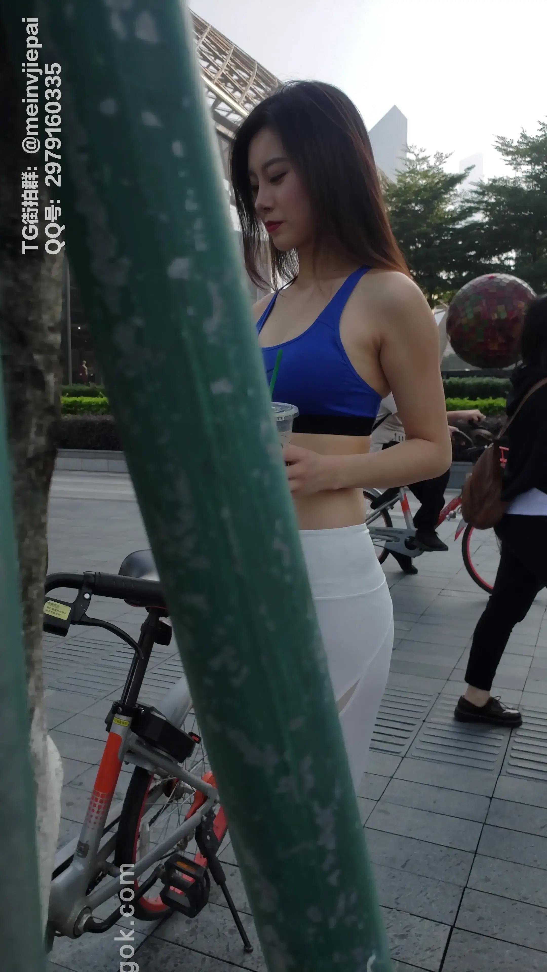 MJ-001【白色紧身瑜伽裤美女】视频[4V] - 第5张