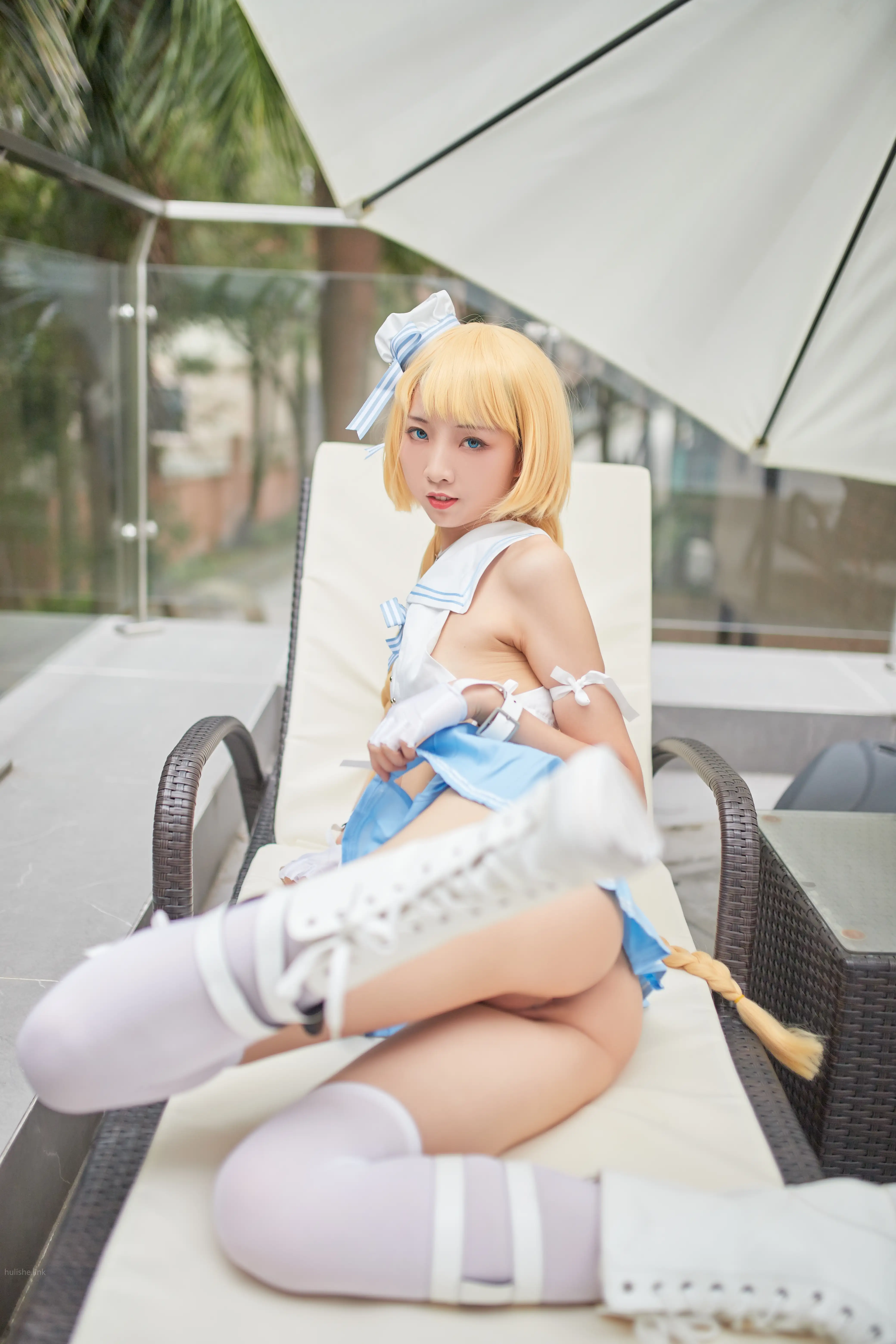 西瓜少女 NO.001_1 C服岛风白贞摄影会返图 - 2 [128P 1.53 GB] - 第4张