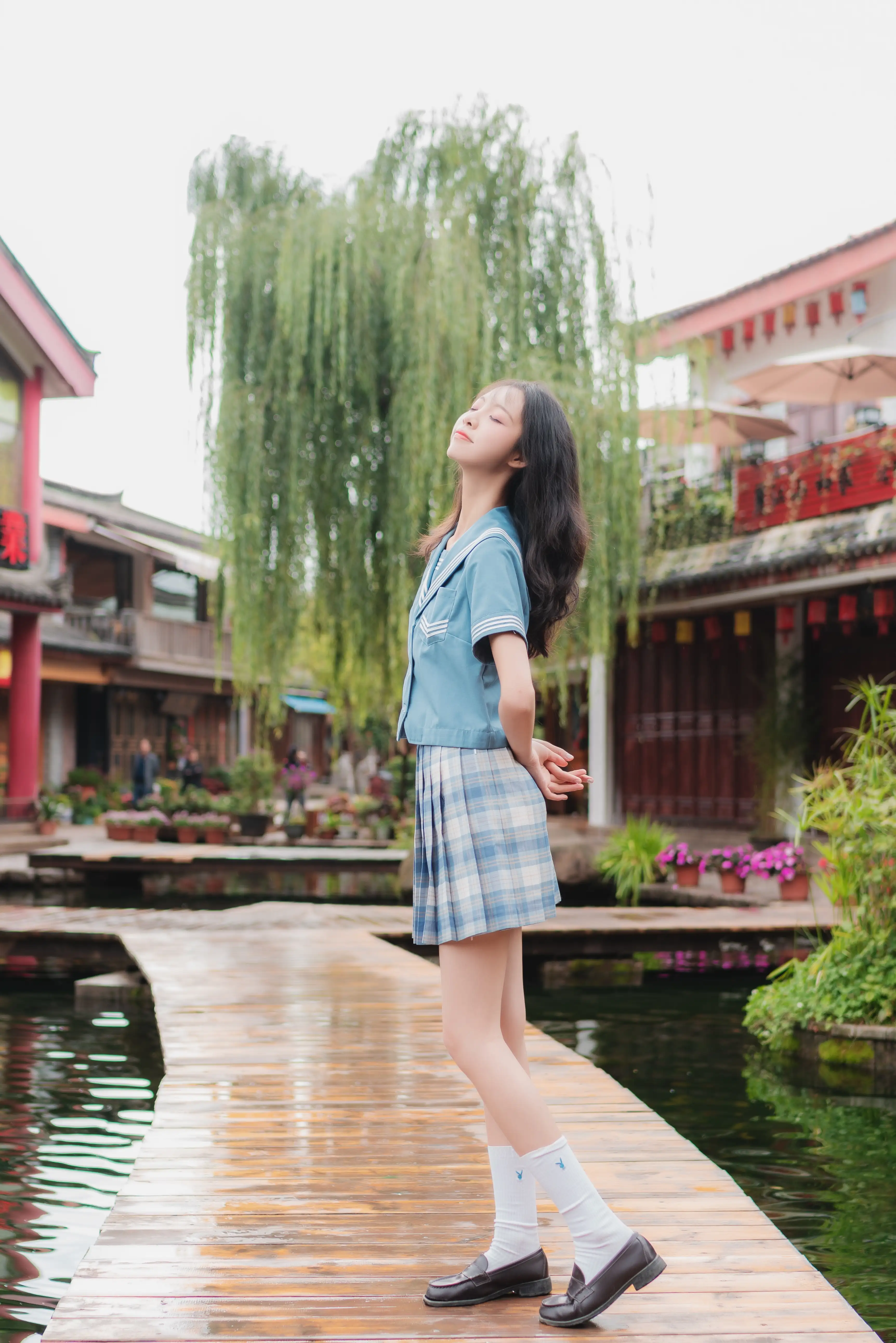 西瓜少女 NO.022 丽江写真JK - 第1张