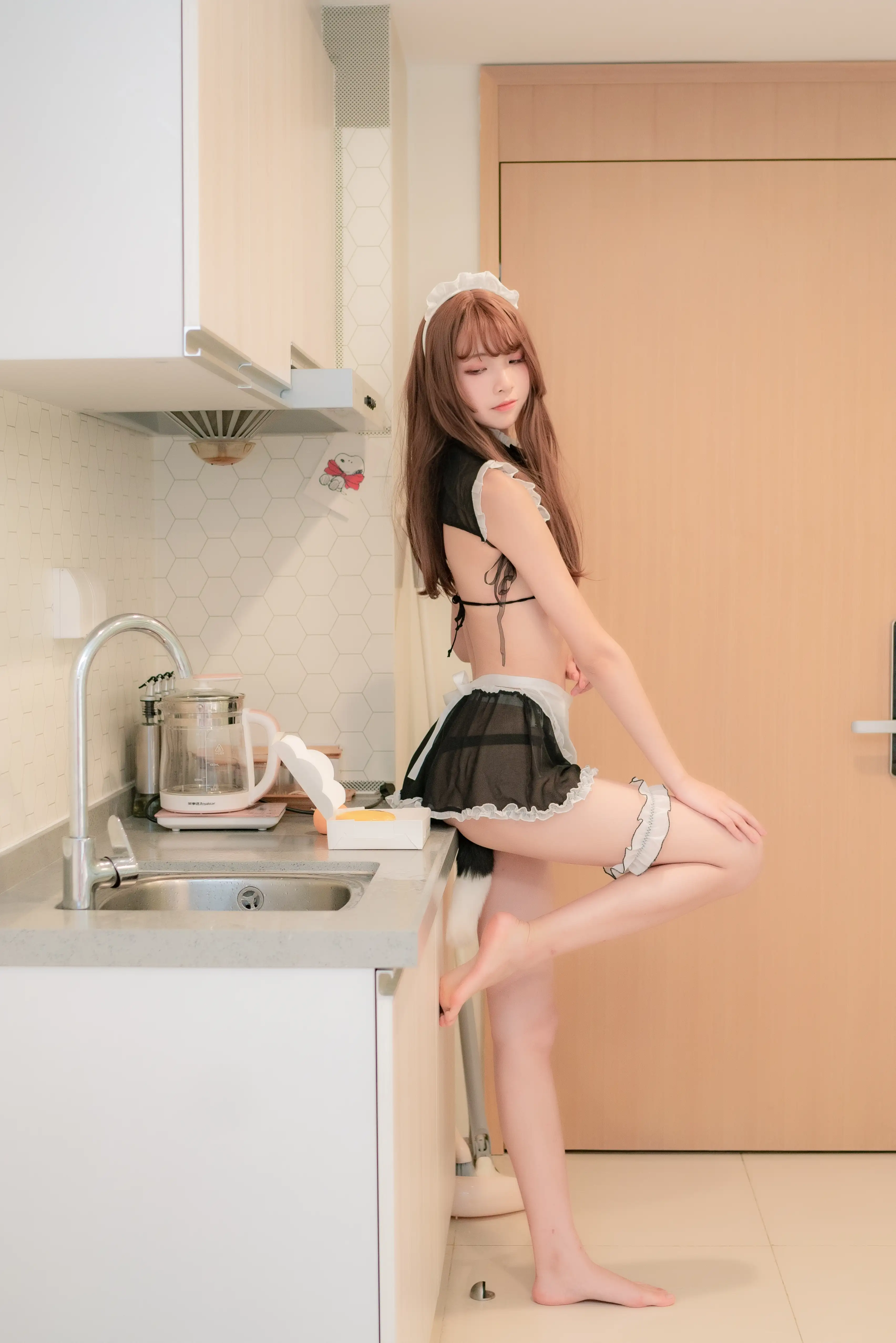 西瓜少女 NO.037 私房女仆 - 第6张