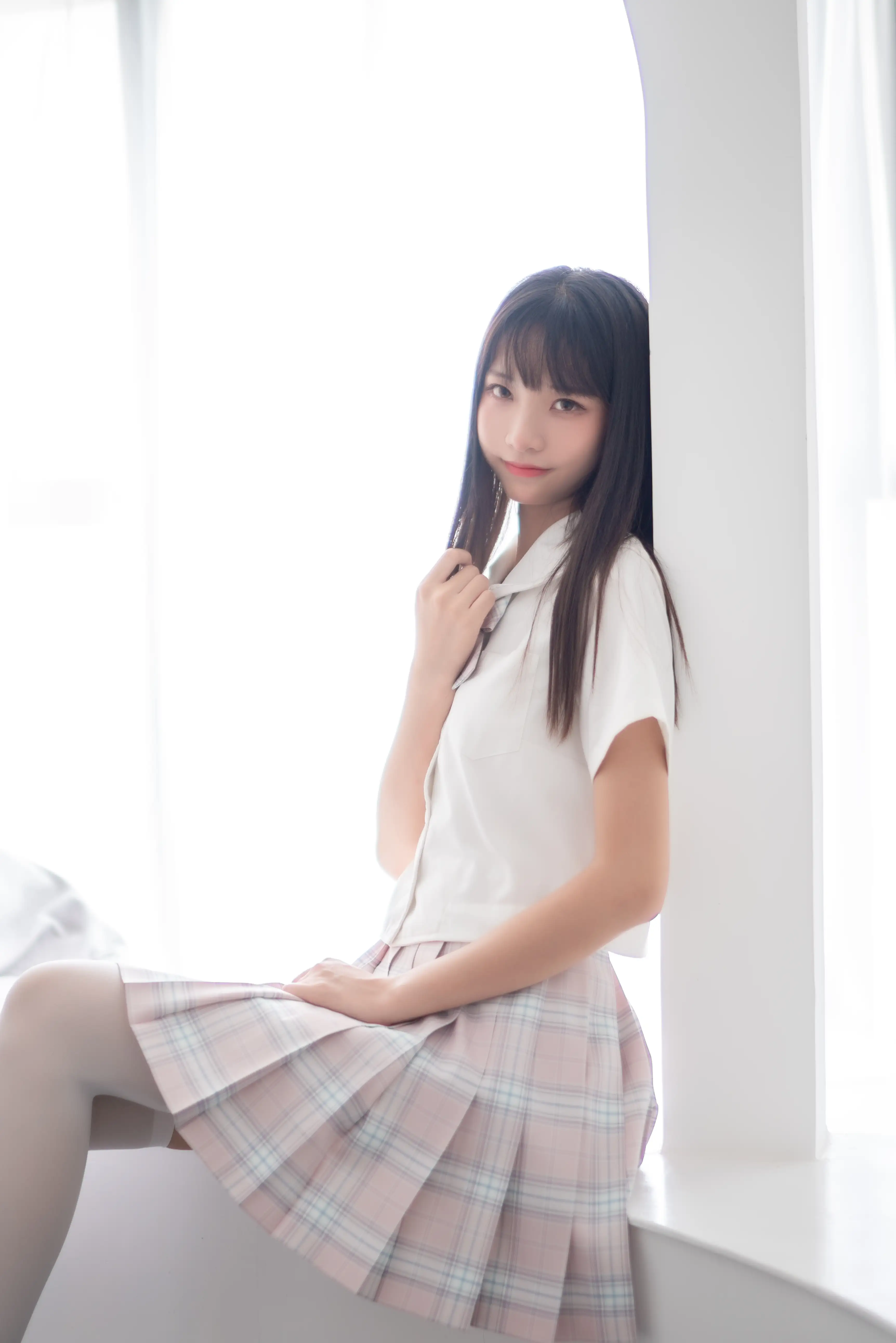 西瓜少女 NO.042 西瓜粉红JK - 第7张
