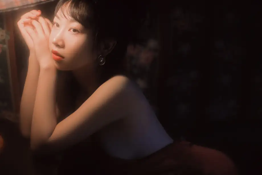 A-mu NO.032 红裙