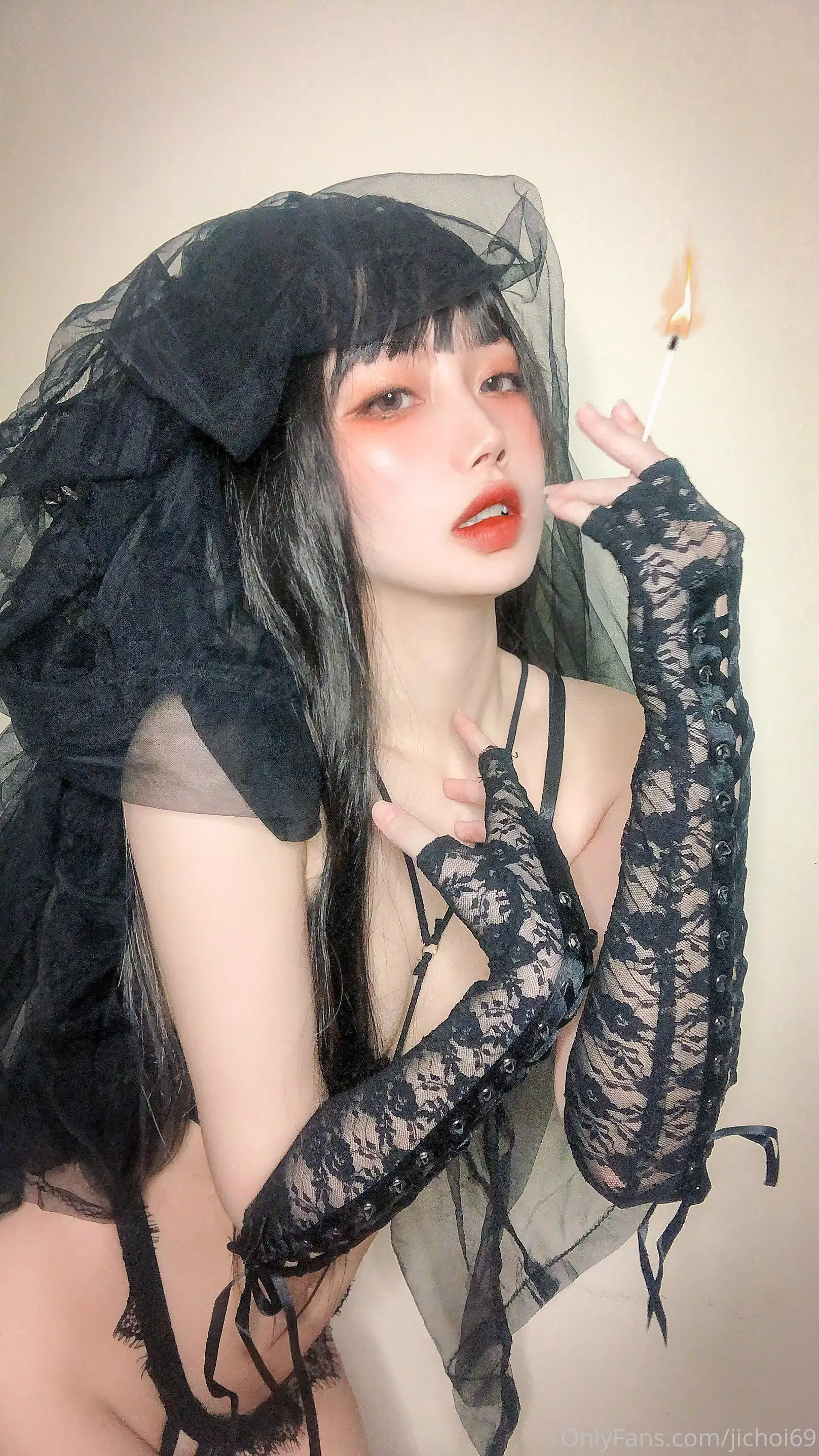 Choi Ji Yun NO.004 Black Bride Set[14P-12.6M] - 第5张