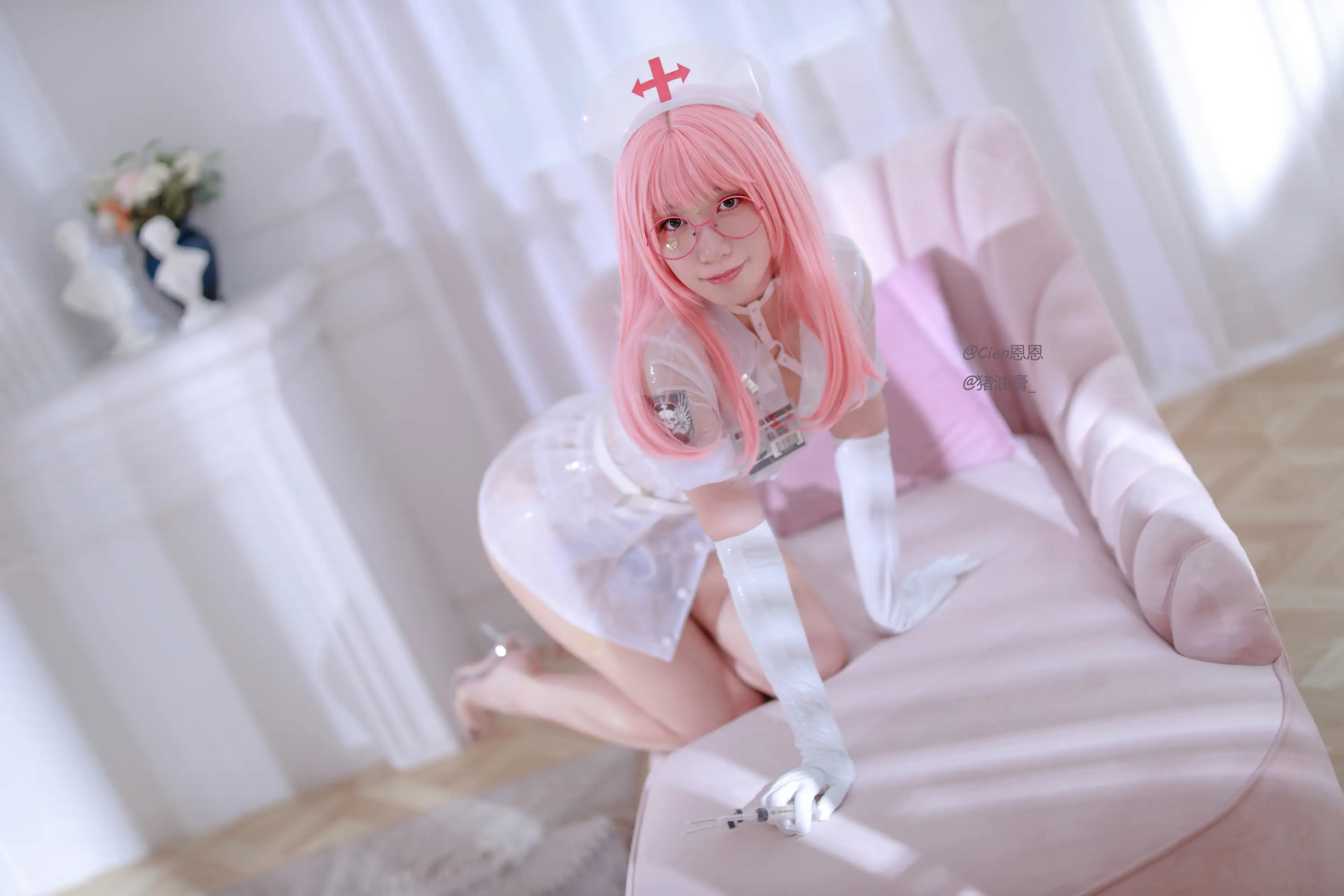Cien恩恩 NO.002 护士 [18P-51MB] - 第2张