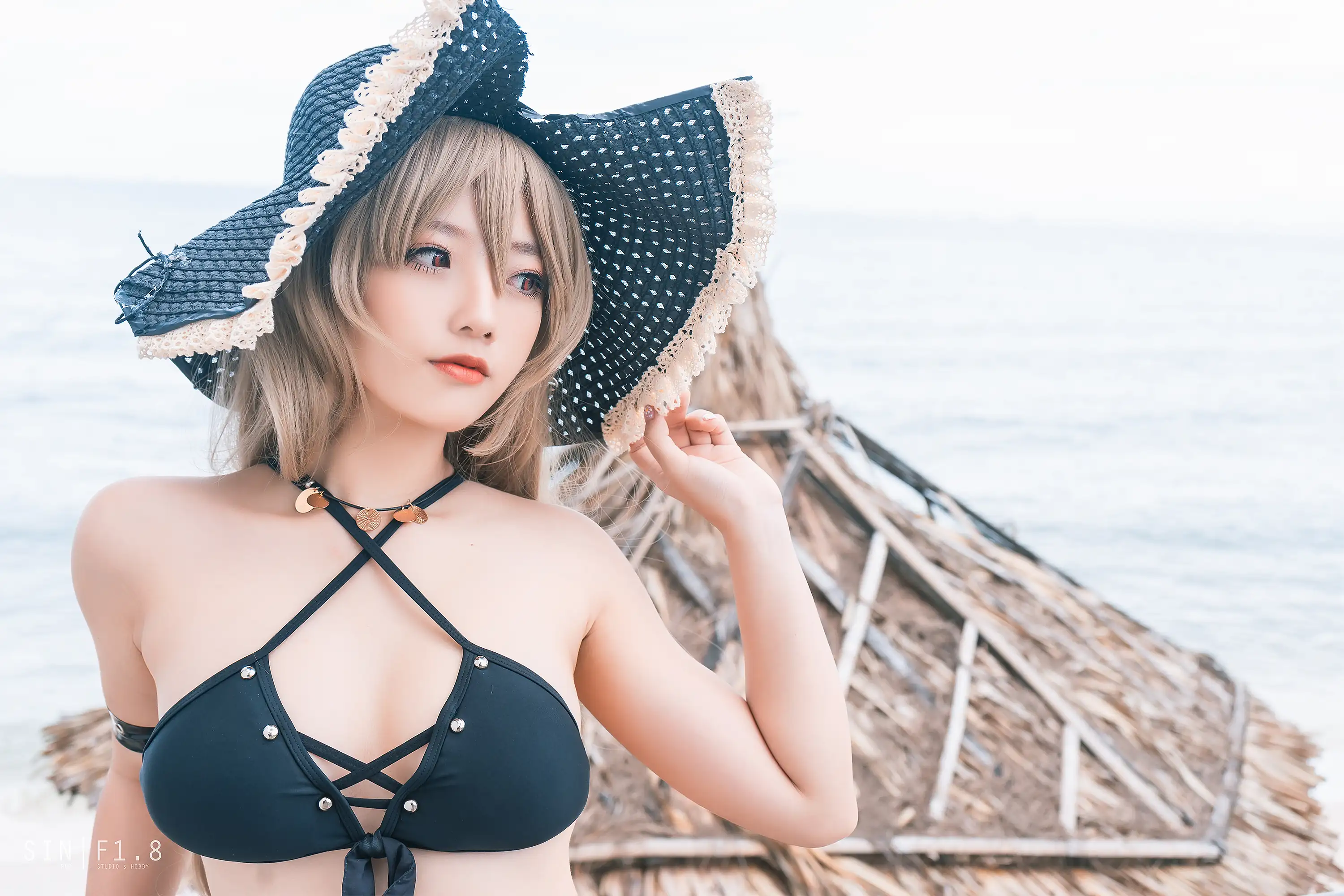Messie Huang NO.010 Jean Bart swimsuit [20P-63MB]