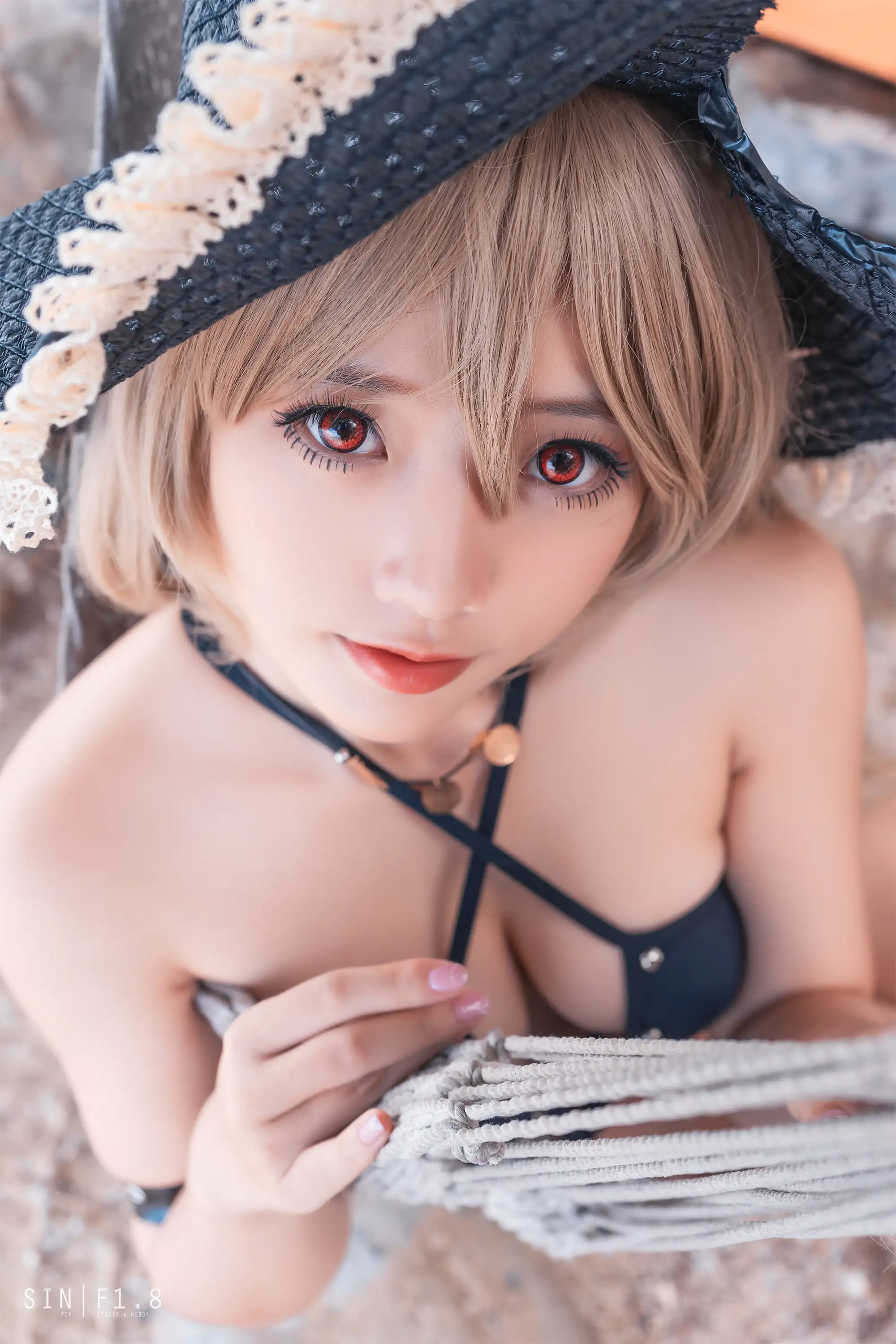 Messie Huang NO.010 Jean Bart swimsuit [20P-63MB] - 第7张