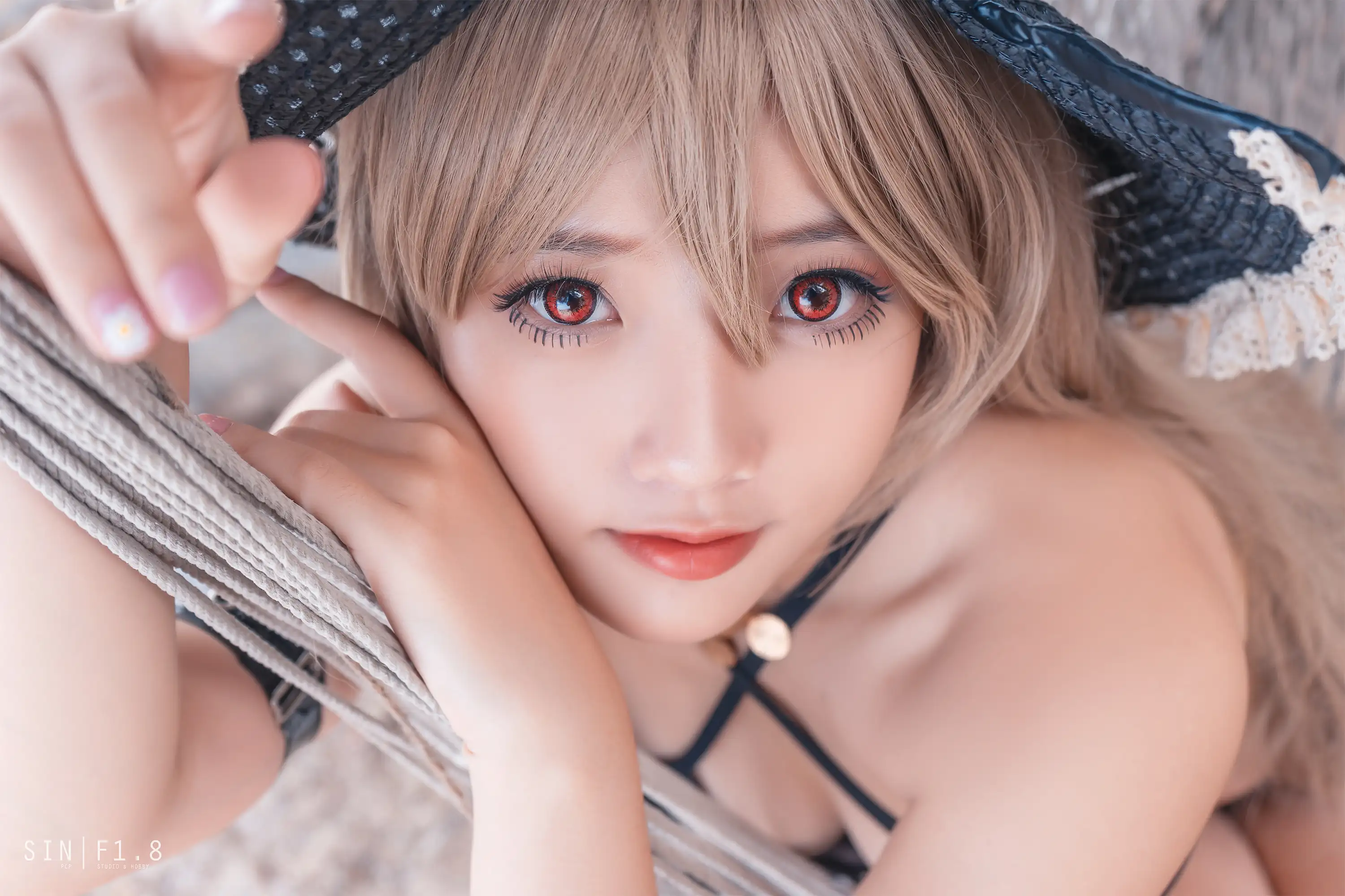 Messie Huang NO.010 Jean Bart swimsuit [20P-63MB] - 第8张