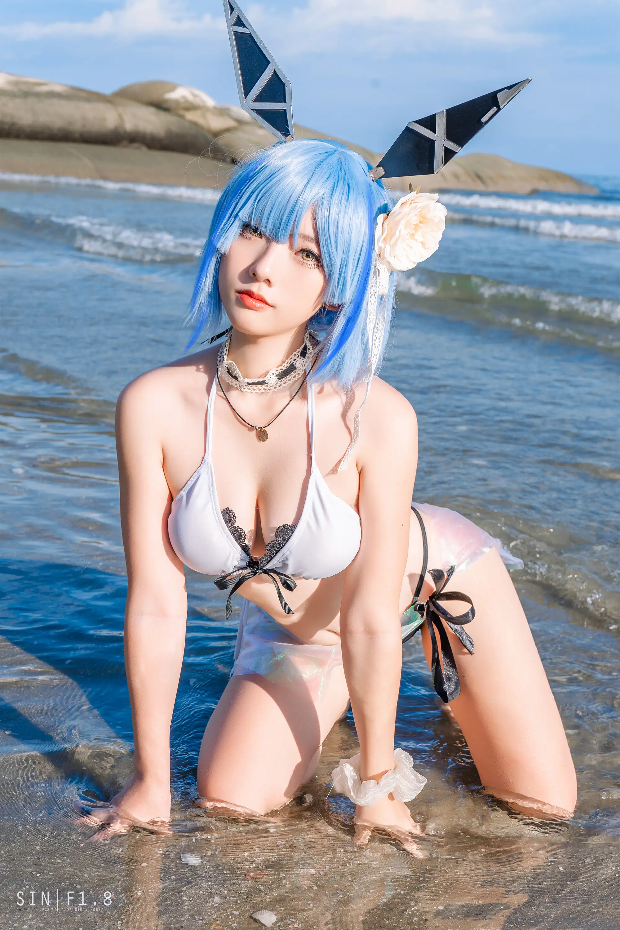Messie Huang NO.011 Gascogne swimsuit [20P-77MB] - 第3张