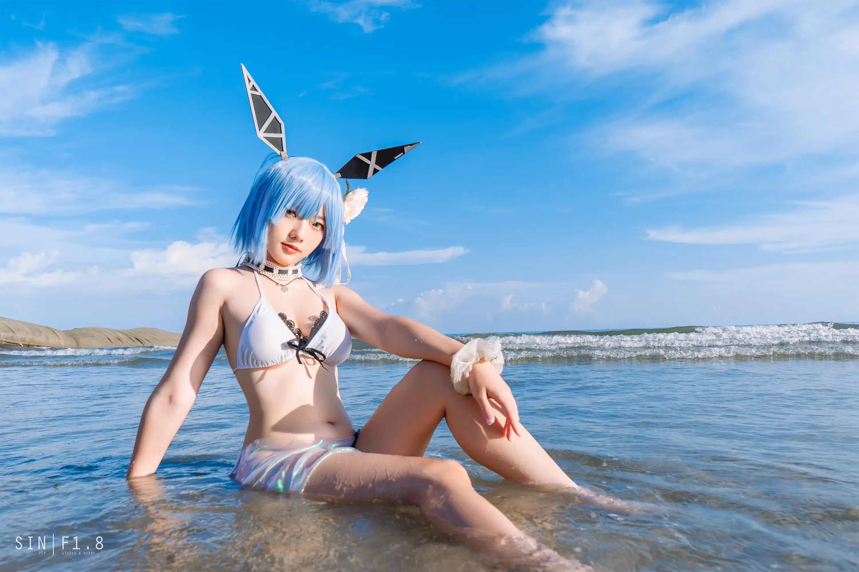 Messie Huang NO.011 Gascogne swimsuit [20P-77MB] - 第5张