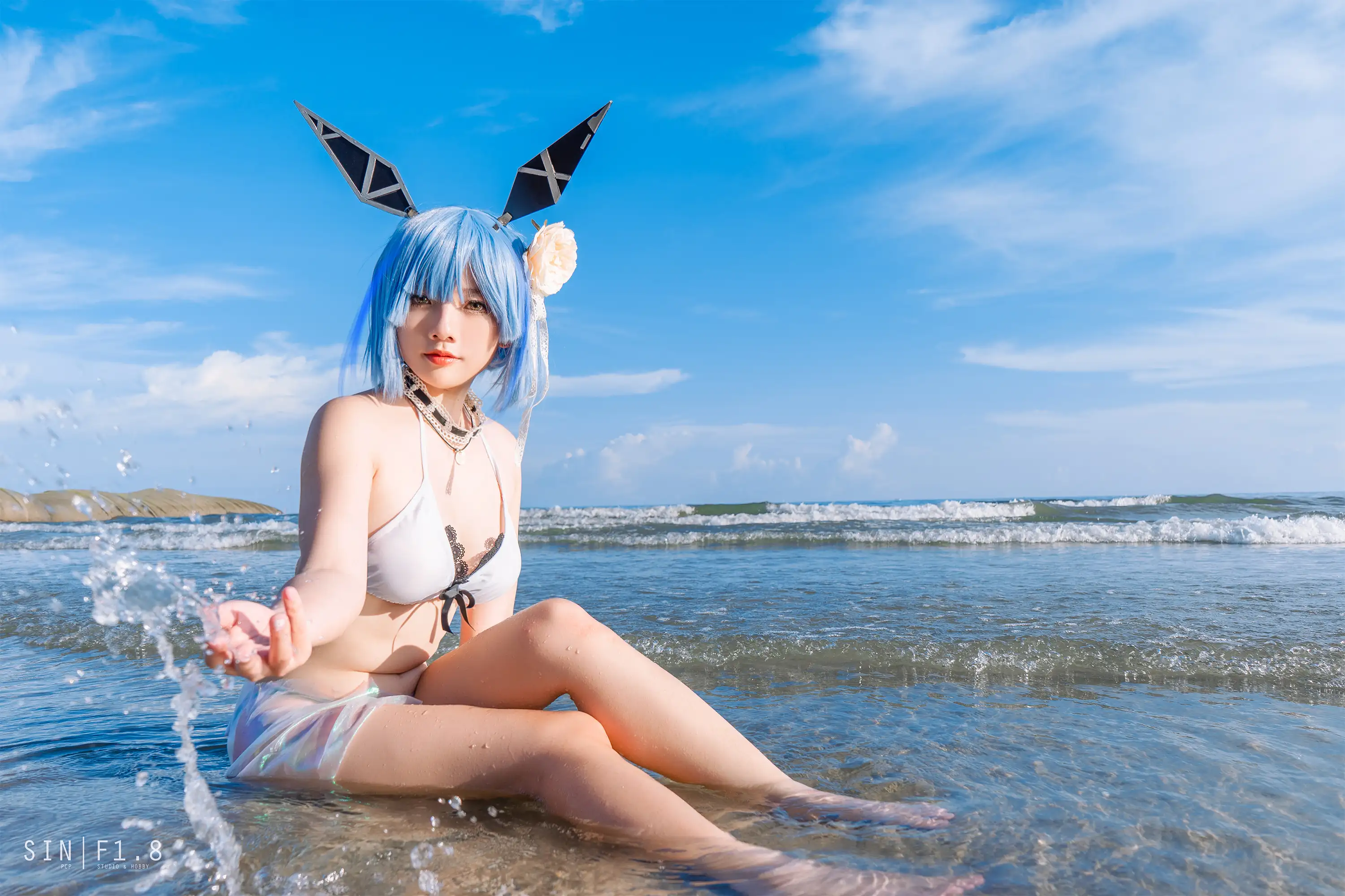 Messie Huang NO.011 Gascogne swimsuit [20P-77MB] - 第6张