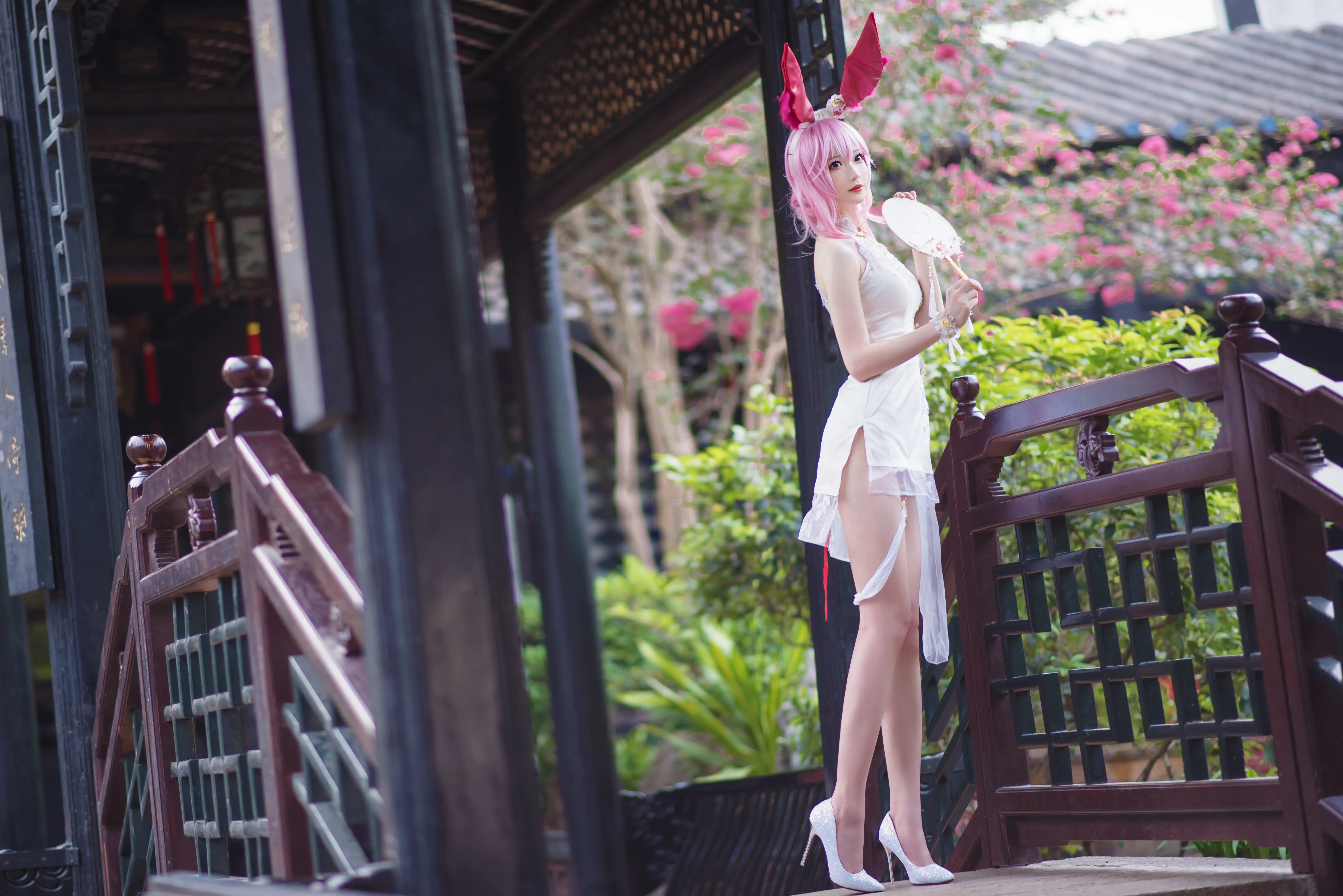 Messie Huang NO.014 八重樱旗袍 [27P 300.46 MB] - 第3张