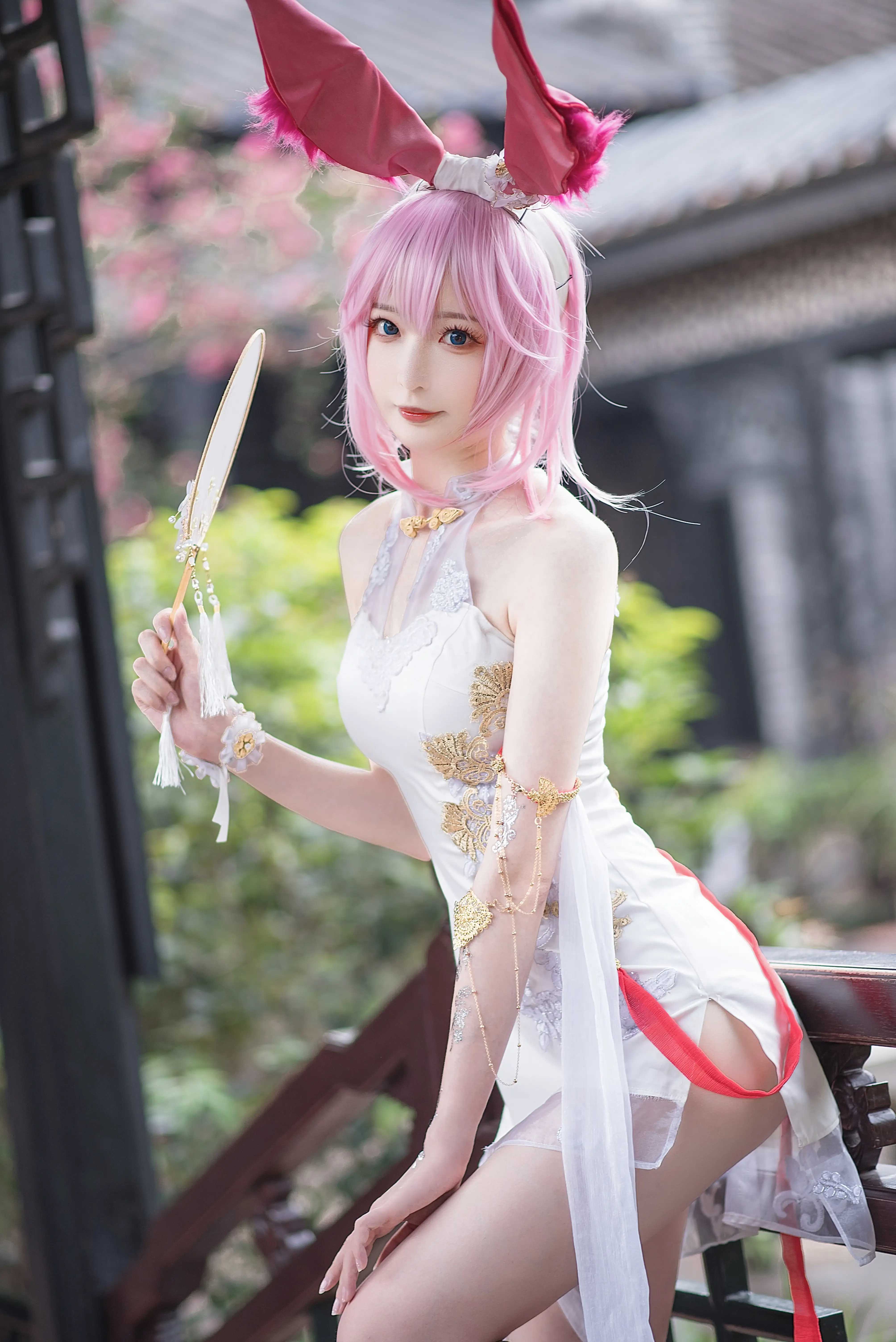 Messie Huang NO.014 八重樱旗袍 [27P 300.46 MB] - 第4张
