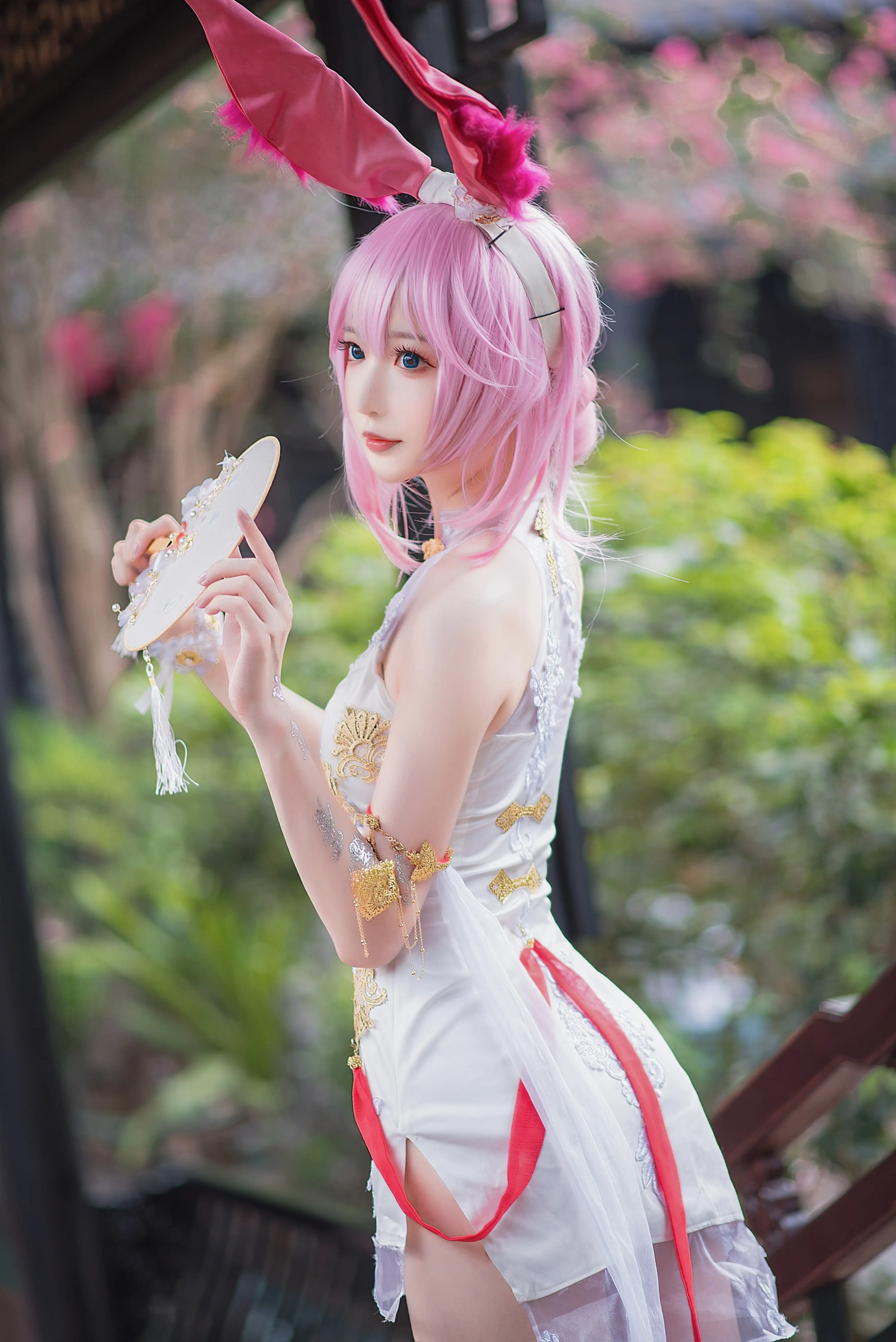Messie Huang NO.014 八重樱旗袍 [27P 300.46 MB] - 第5张