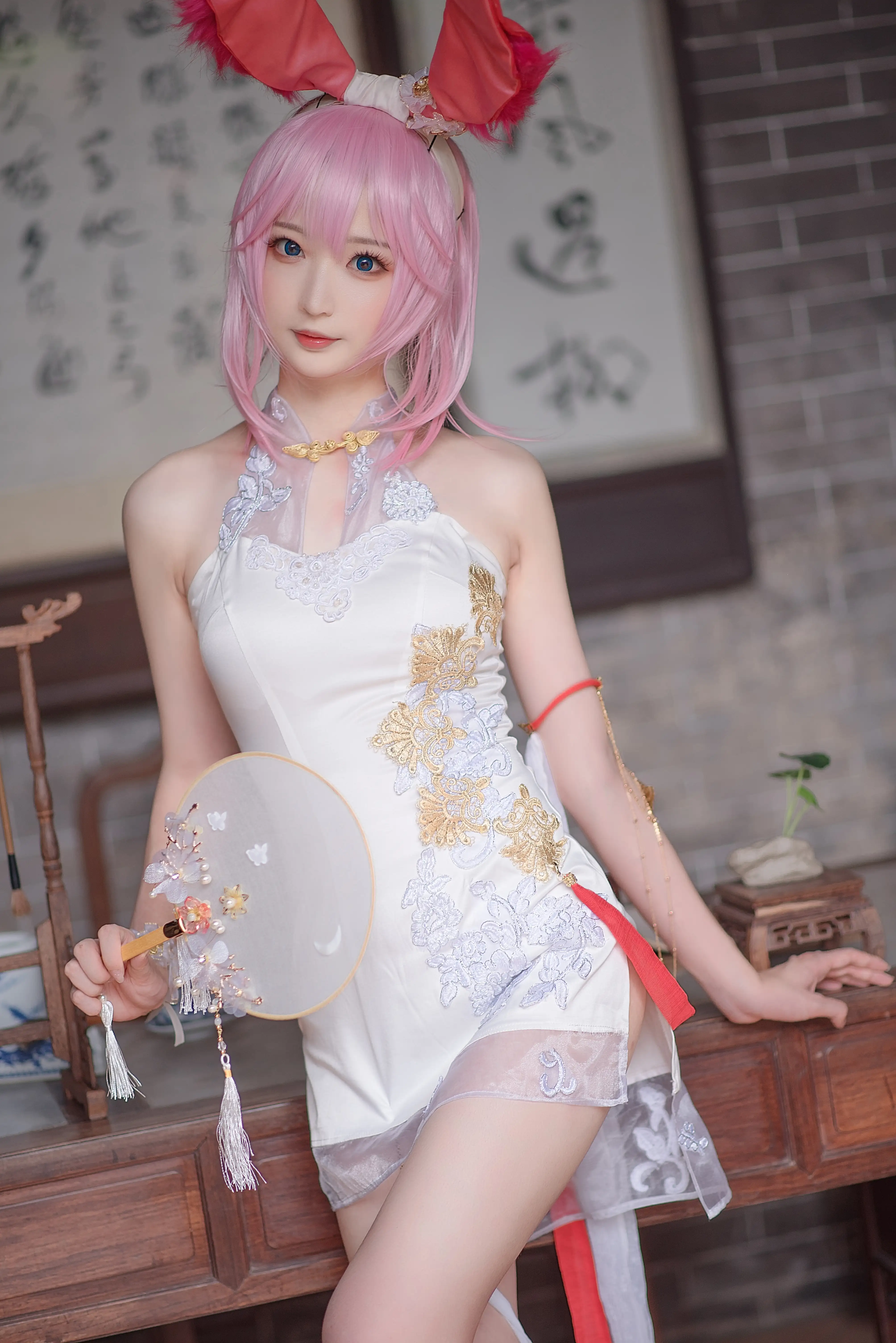 Messie Huang NO.014 八重樱旗袍 [27P 300.46 MB] - 第8张