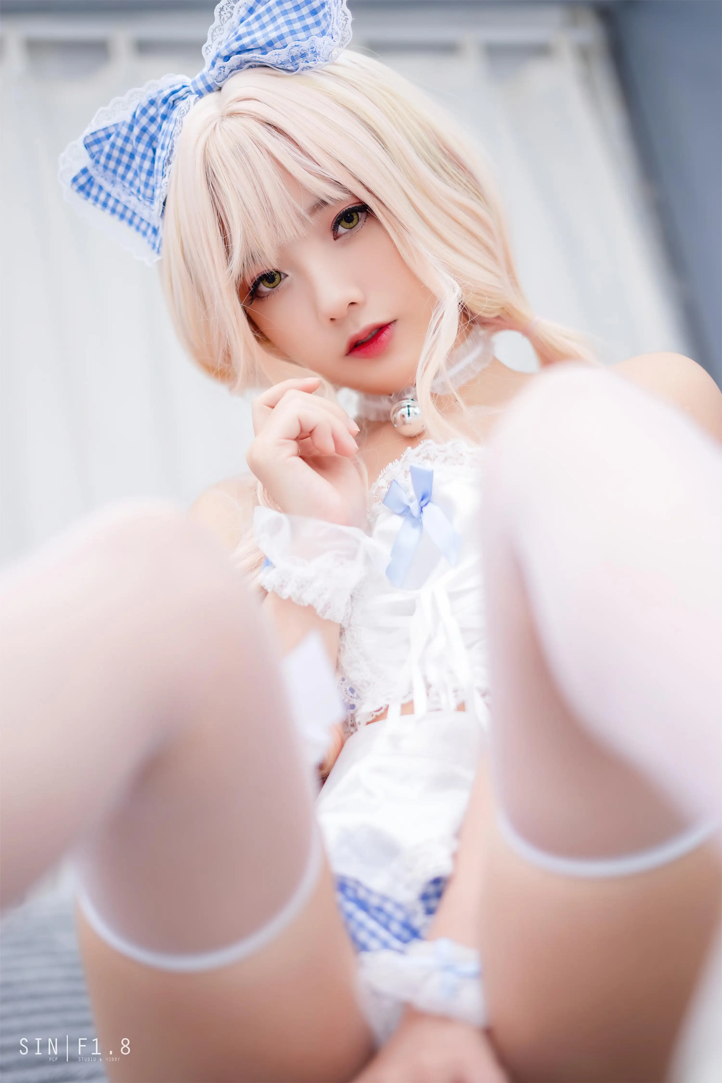 Messie Huang NO.026 Blue Maid[19P 5.6M] - 第4张