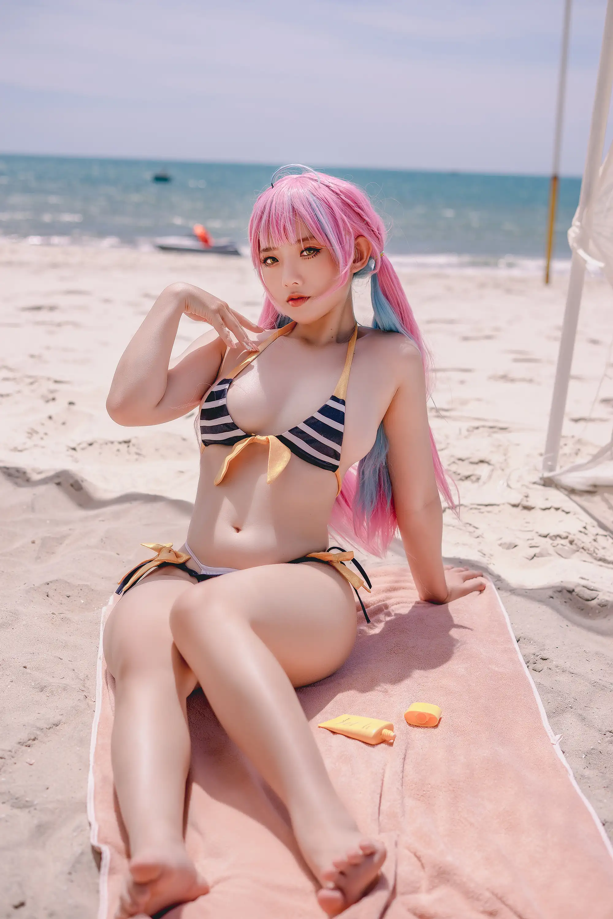 Messie Huang NO.027 Aqua Bikini [34P 61MB] - 第2张